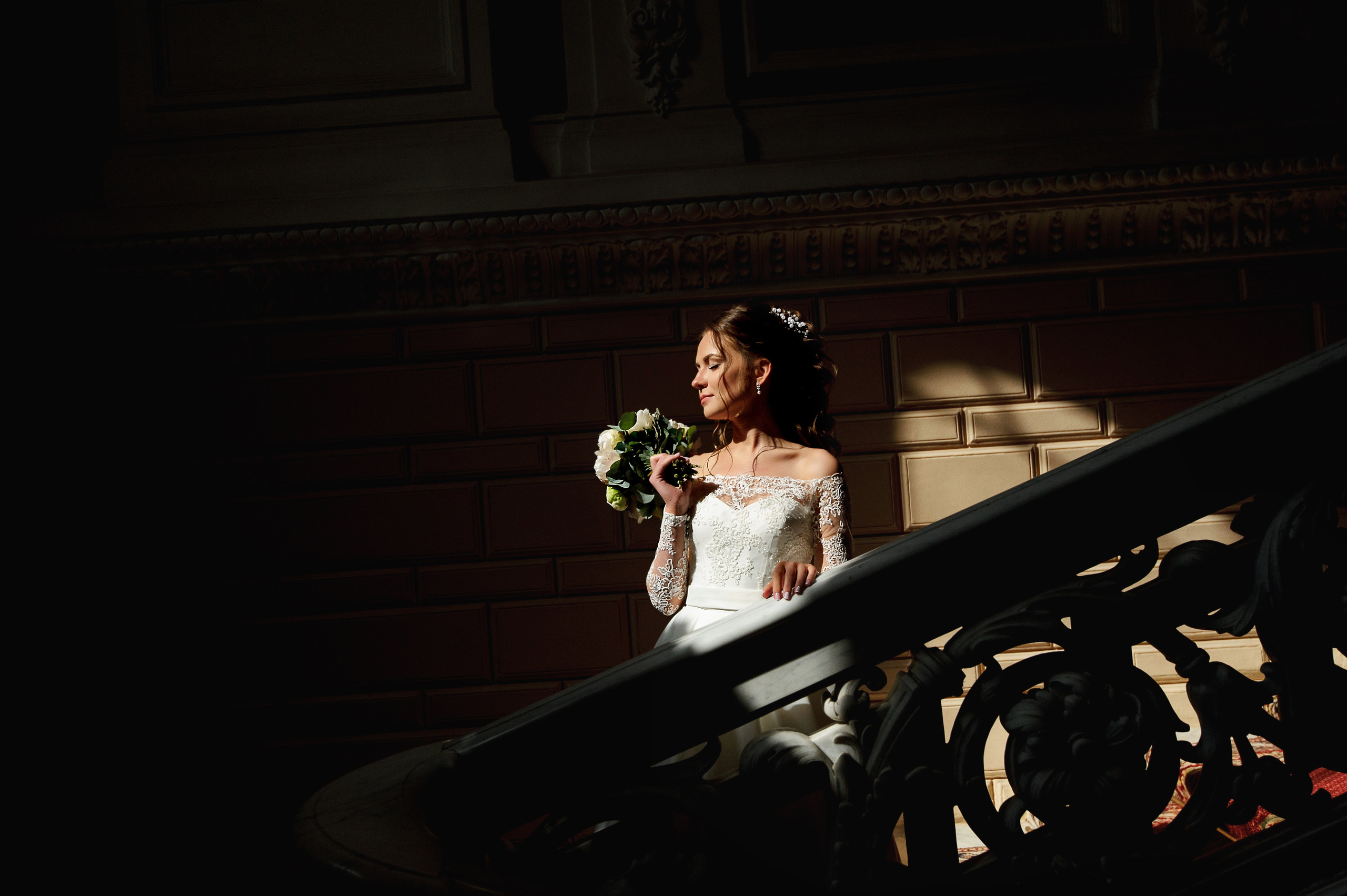 Свадебная фотосъёмка в фотостудии Мимика. Свадебный фотограф Наталья Немцева в Санкт-Петербурге