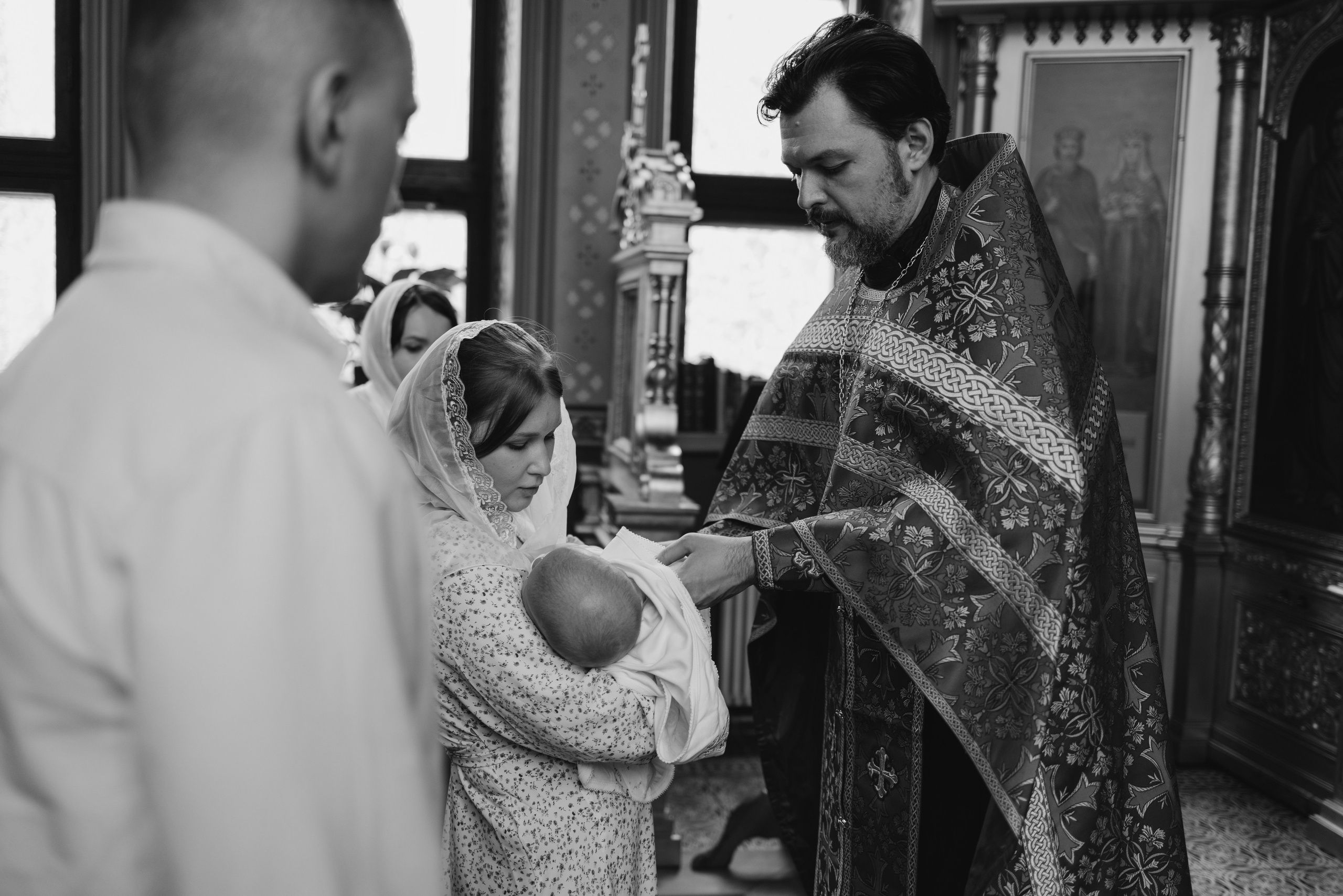 Таинство крещения. Семейный и женский фотограф в Москве Елизавета Волкова