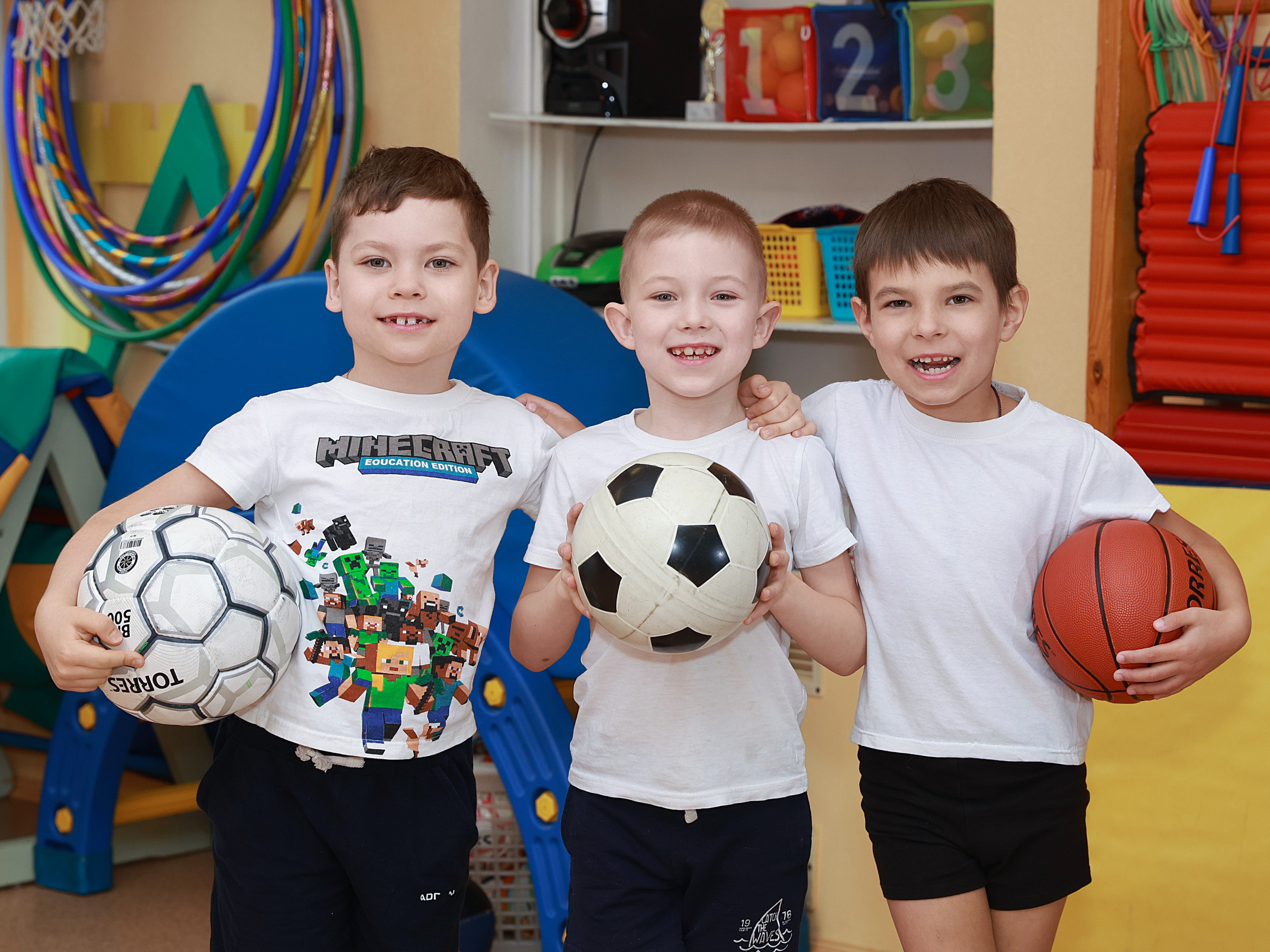 Один день в детском саду