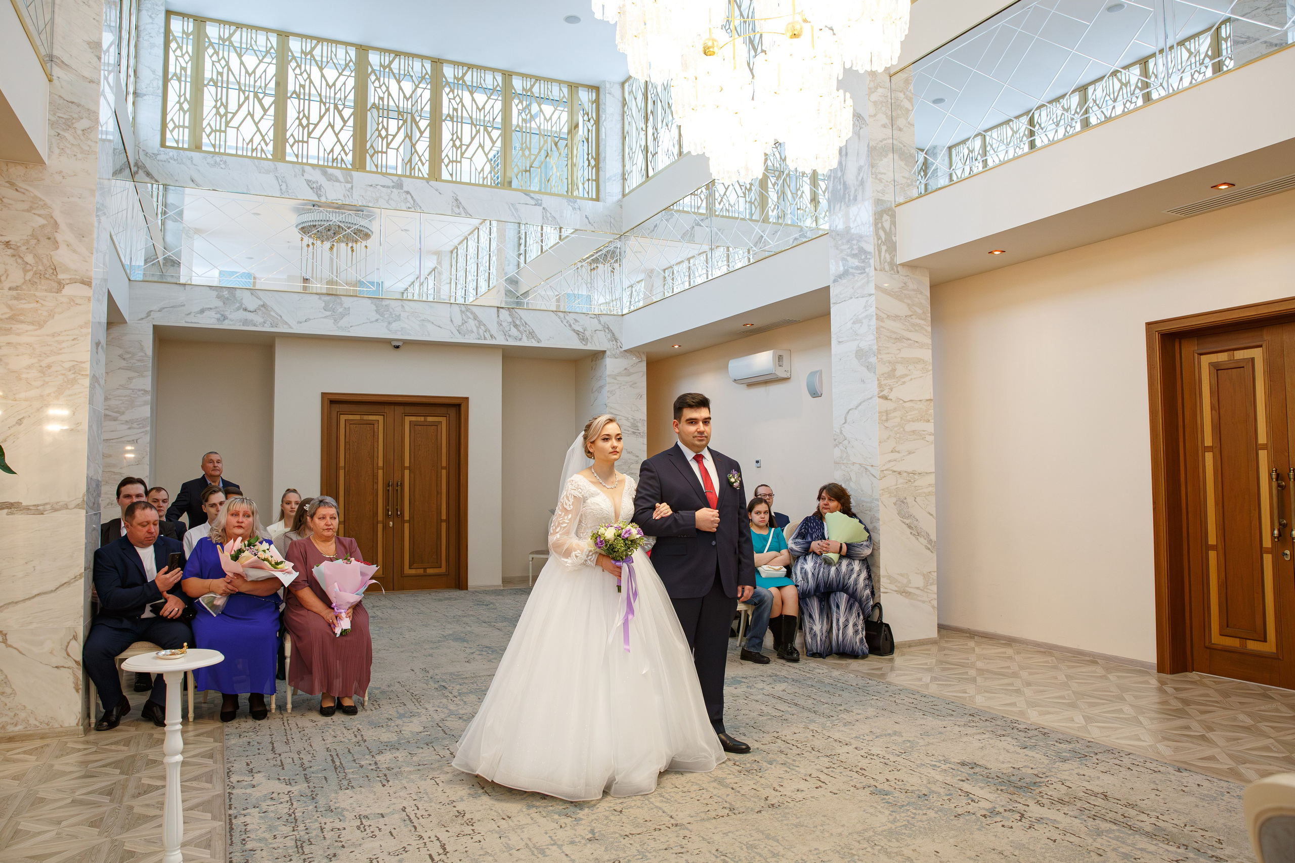 Фотографии интерьеров Дворца бракосочетания №4 Москва