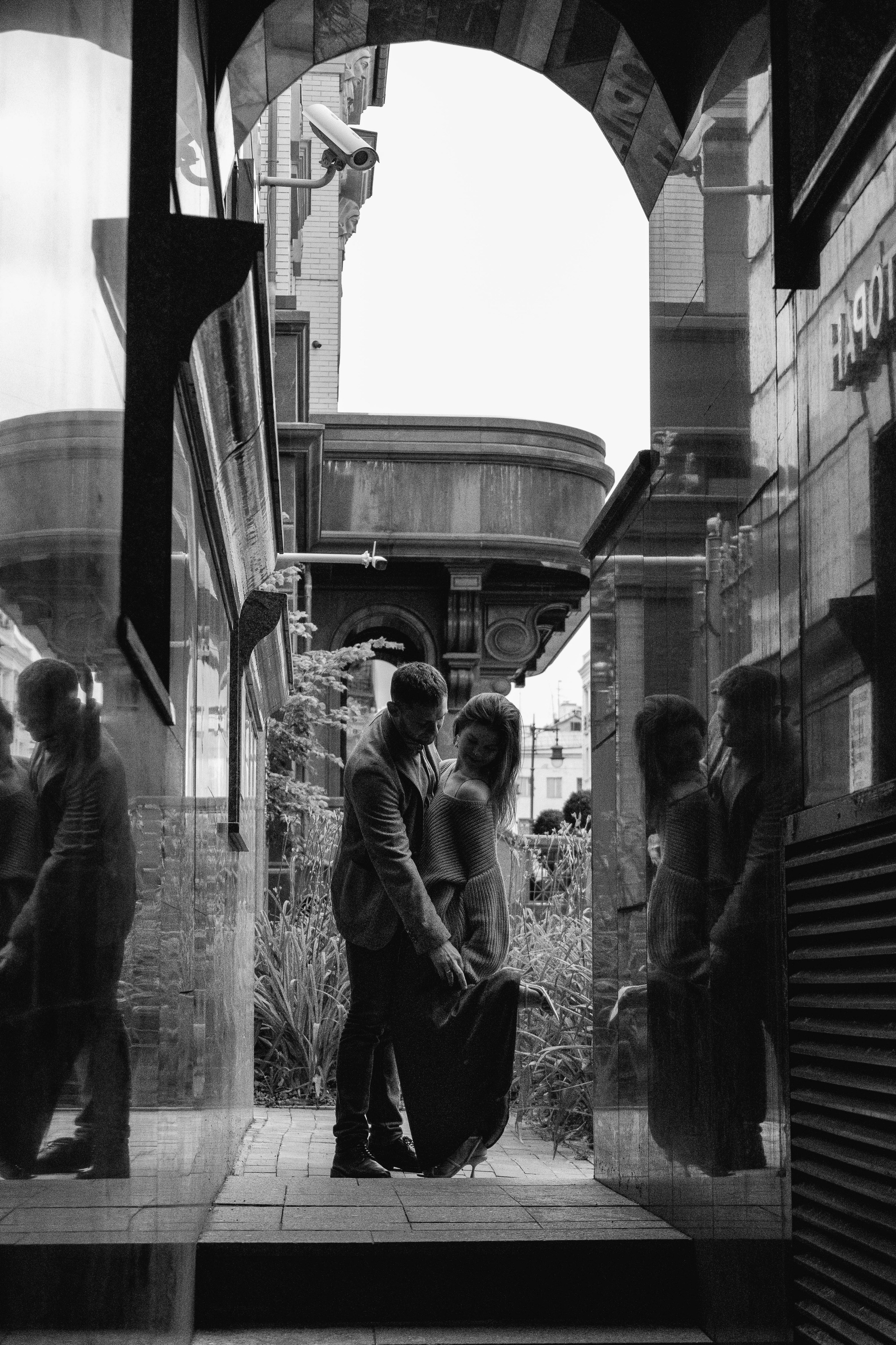 Лавстори на улицах Москвы. Семейный фотограф Химки — Москва