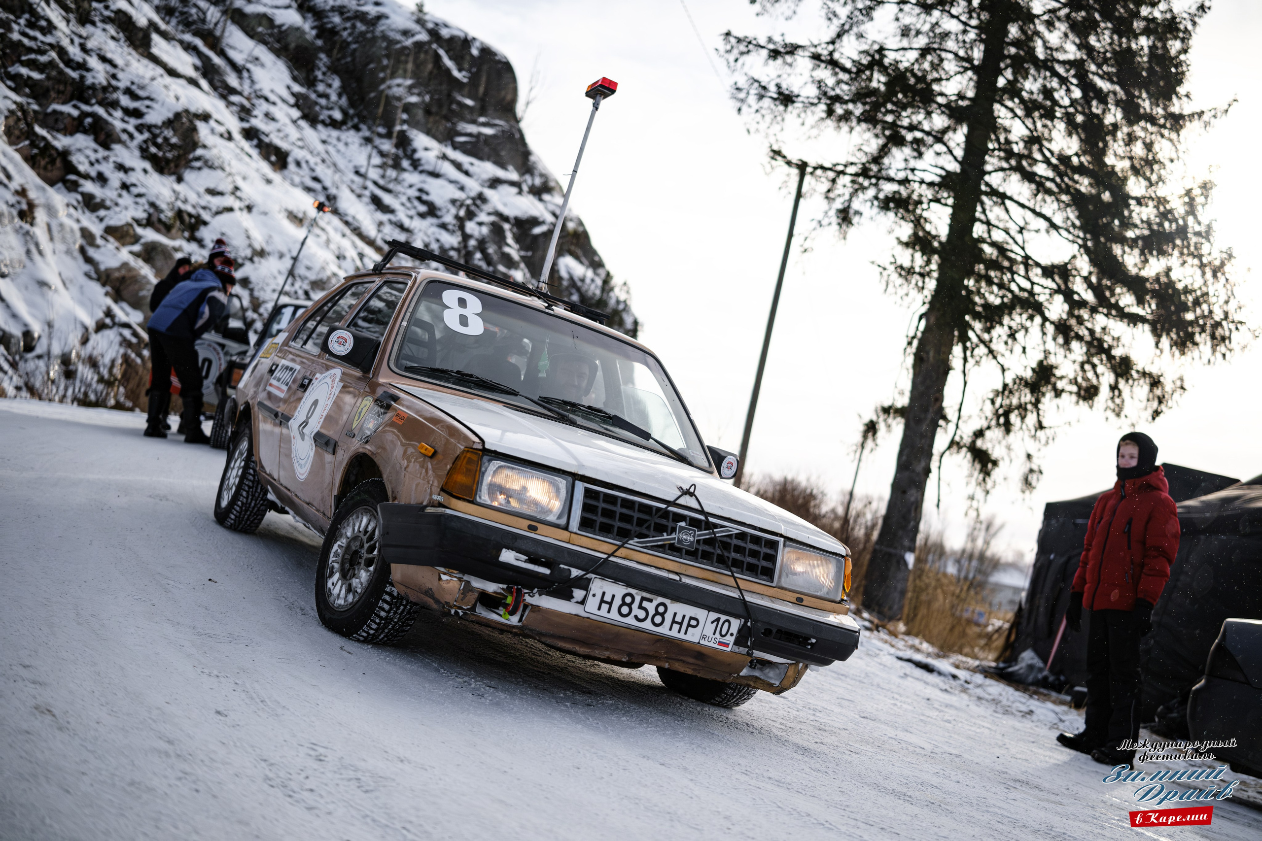 «Зимний Драйв в Карелии» Авто Марафон-гигант «25 часов на льду» Илона Накутис, Николай Грязин, джимхана, фотограф Антон Медведев, icoguar, Сортавала, Карелия