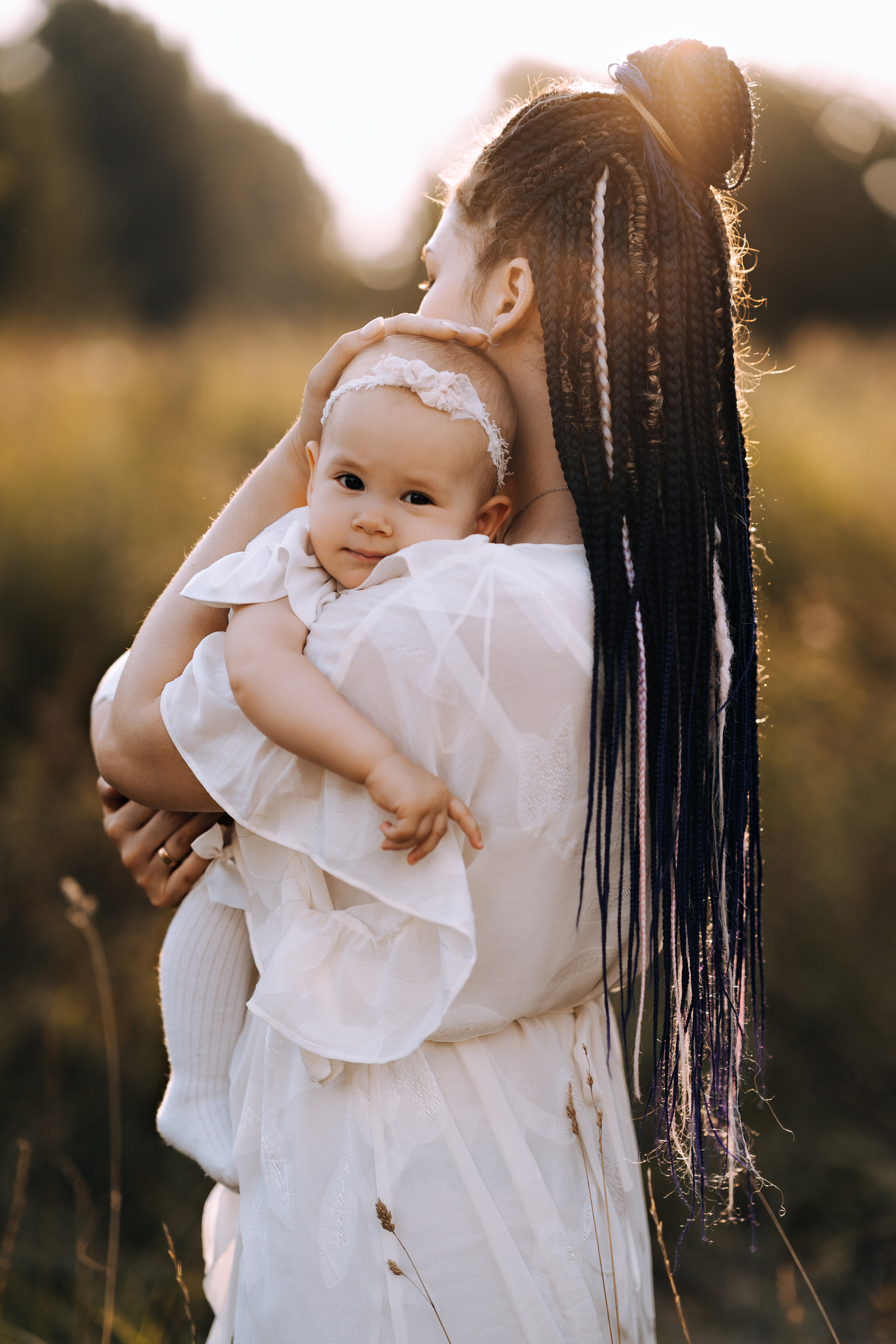 Фотопрогулка семьи в московском парке. Фотосессия новорожденных в Москве — newborn фотограф Елена Виниченко