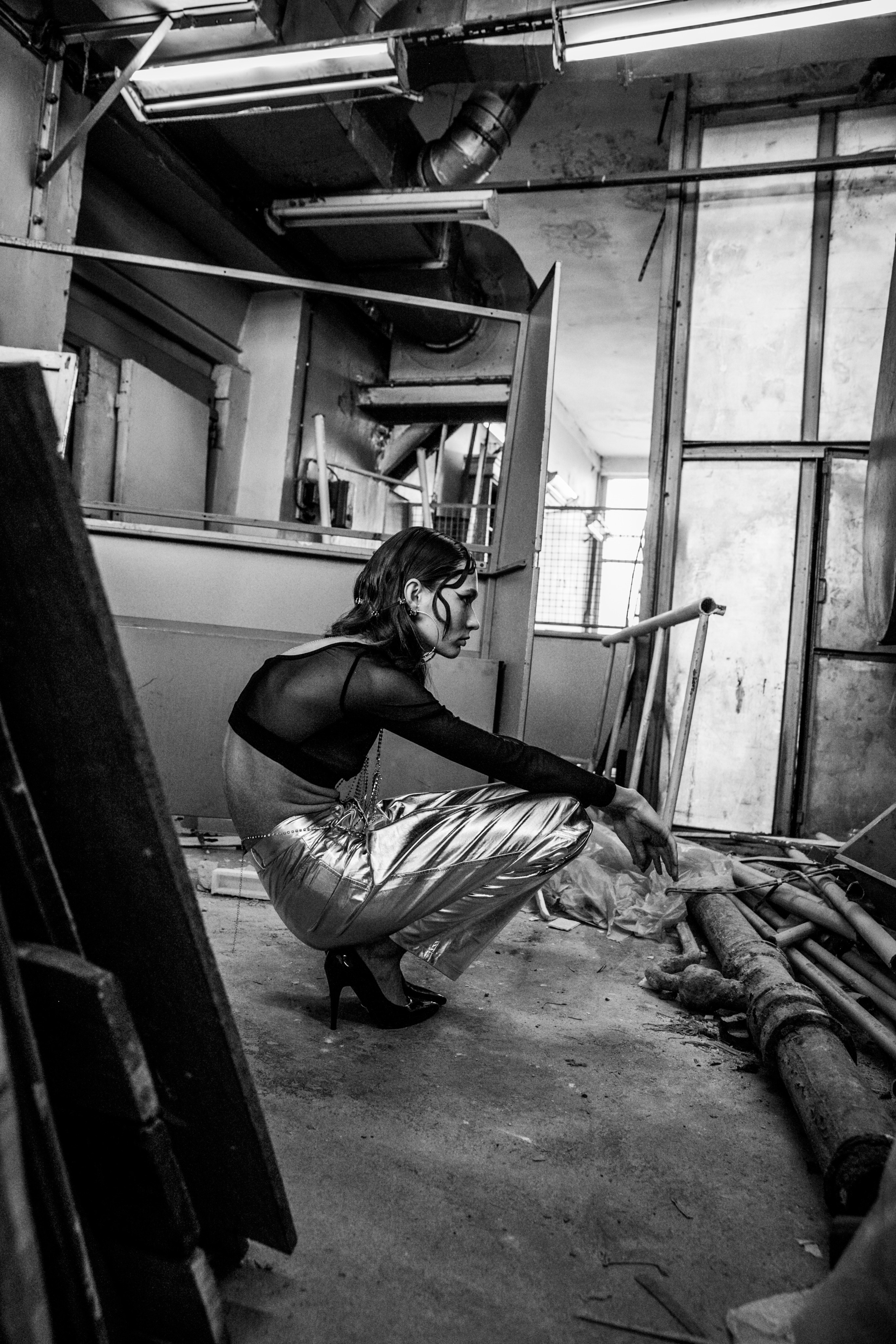 Фотосессия в цеху. Свадебный фотограф в Москве Элина Ларченкова. Фото, которые цепляют