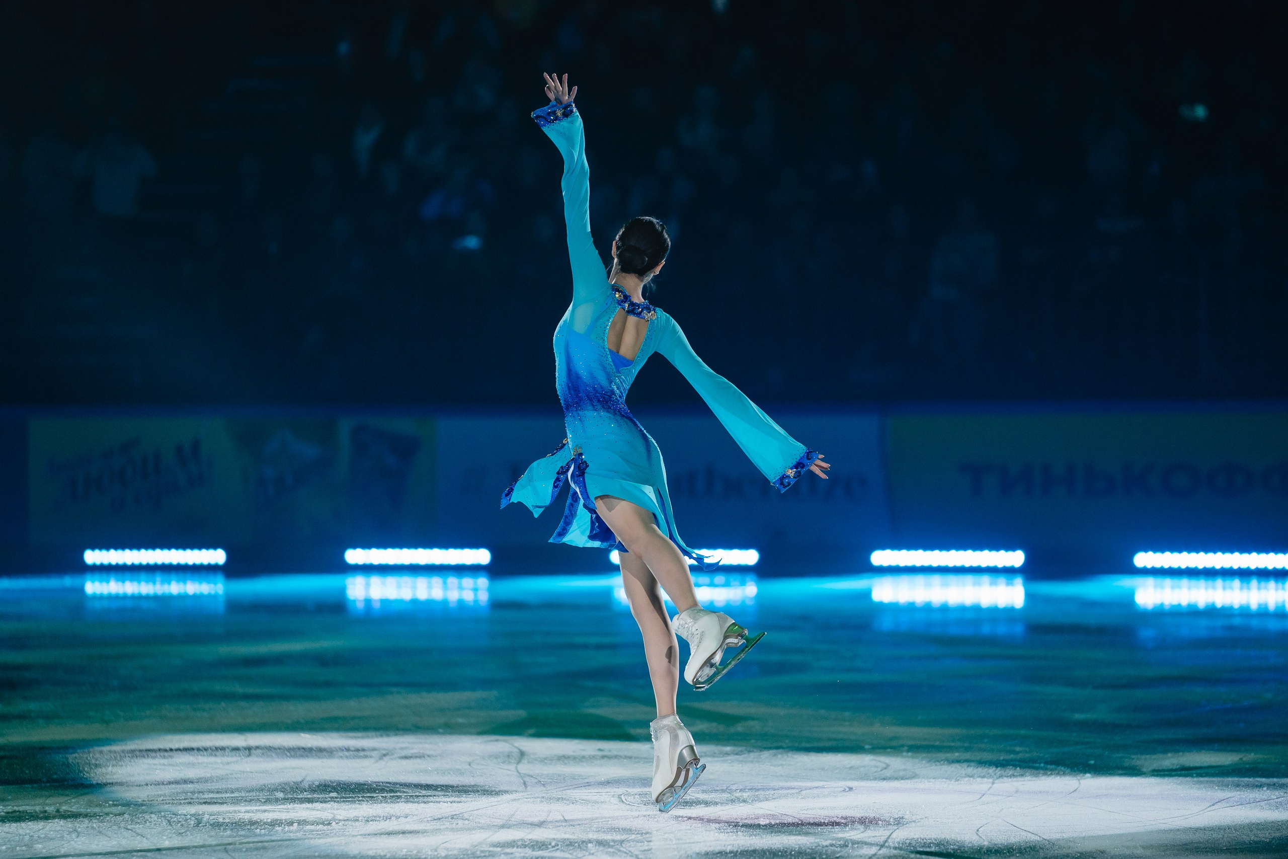 Шоу «Чемпионы на льду» в Новосибирске. Воробьева Ксения — Спортивный и танцевальный фотограф Новосибирск