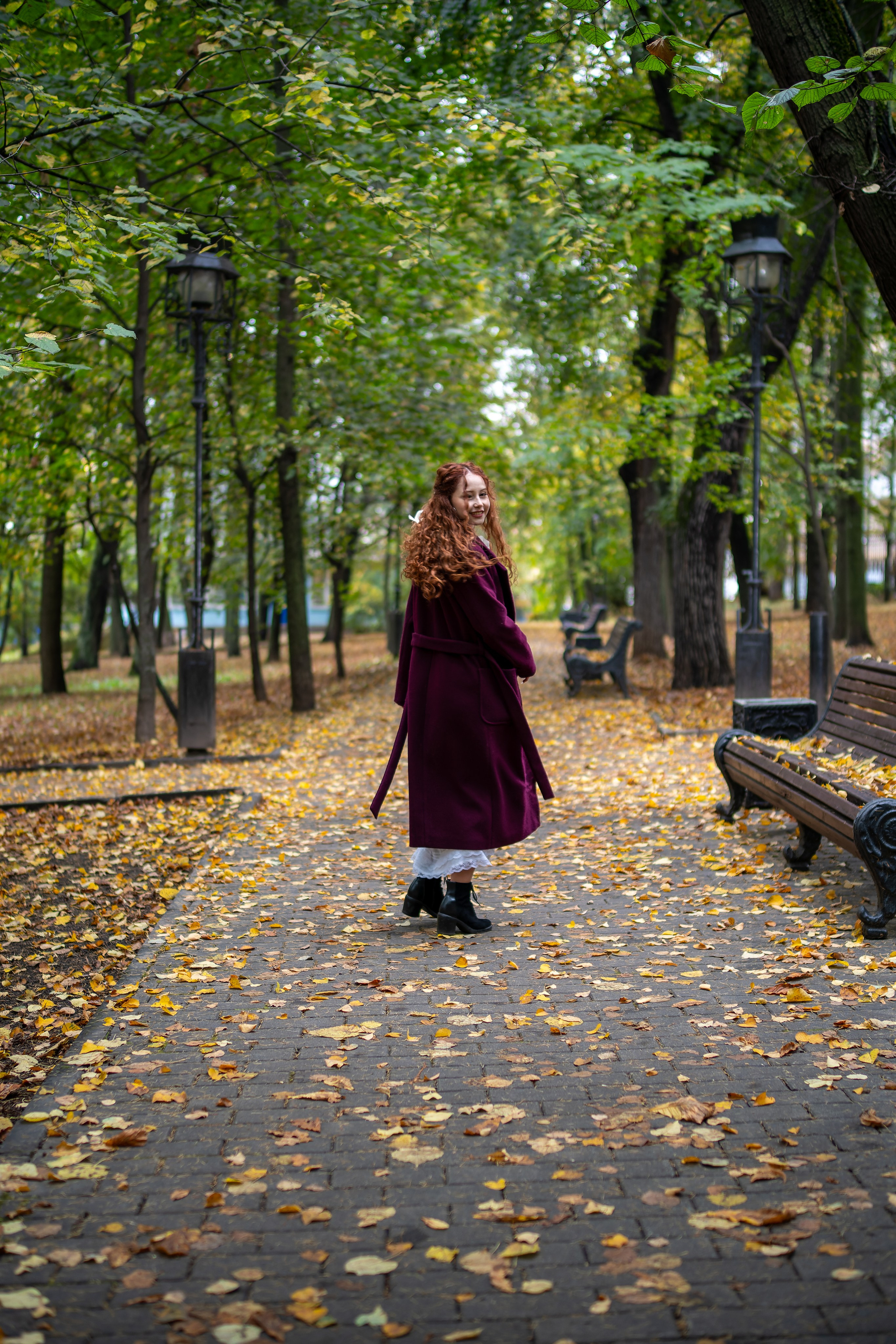Осенняя фотосессия в Екатерининском парке