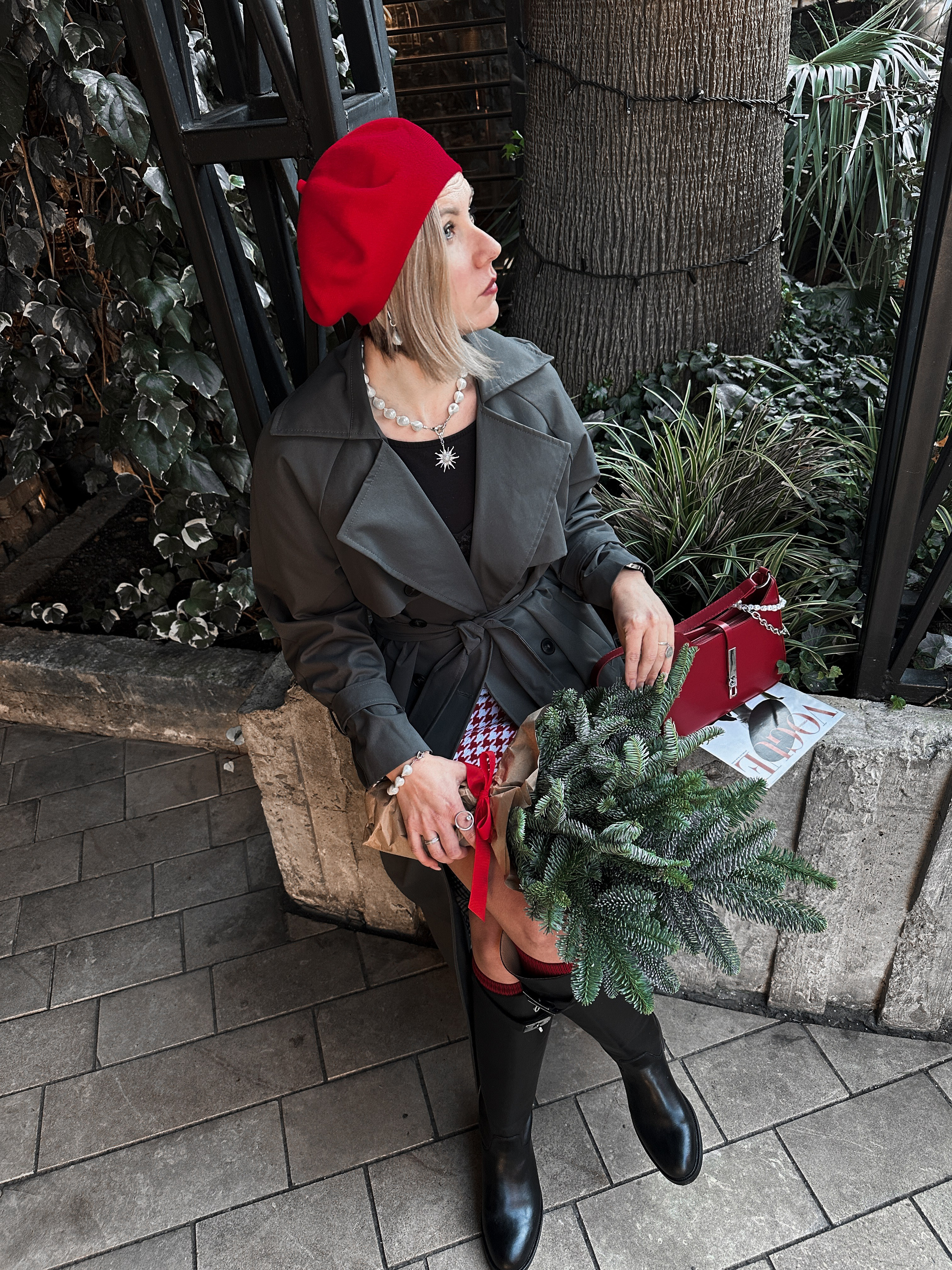 Новогодний образ для съемки в журнале. Стилист Елена Михайлова | стиль & архетипы