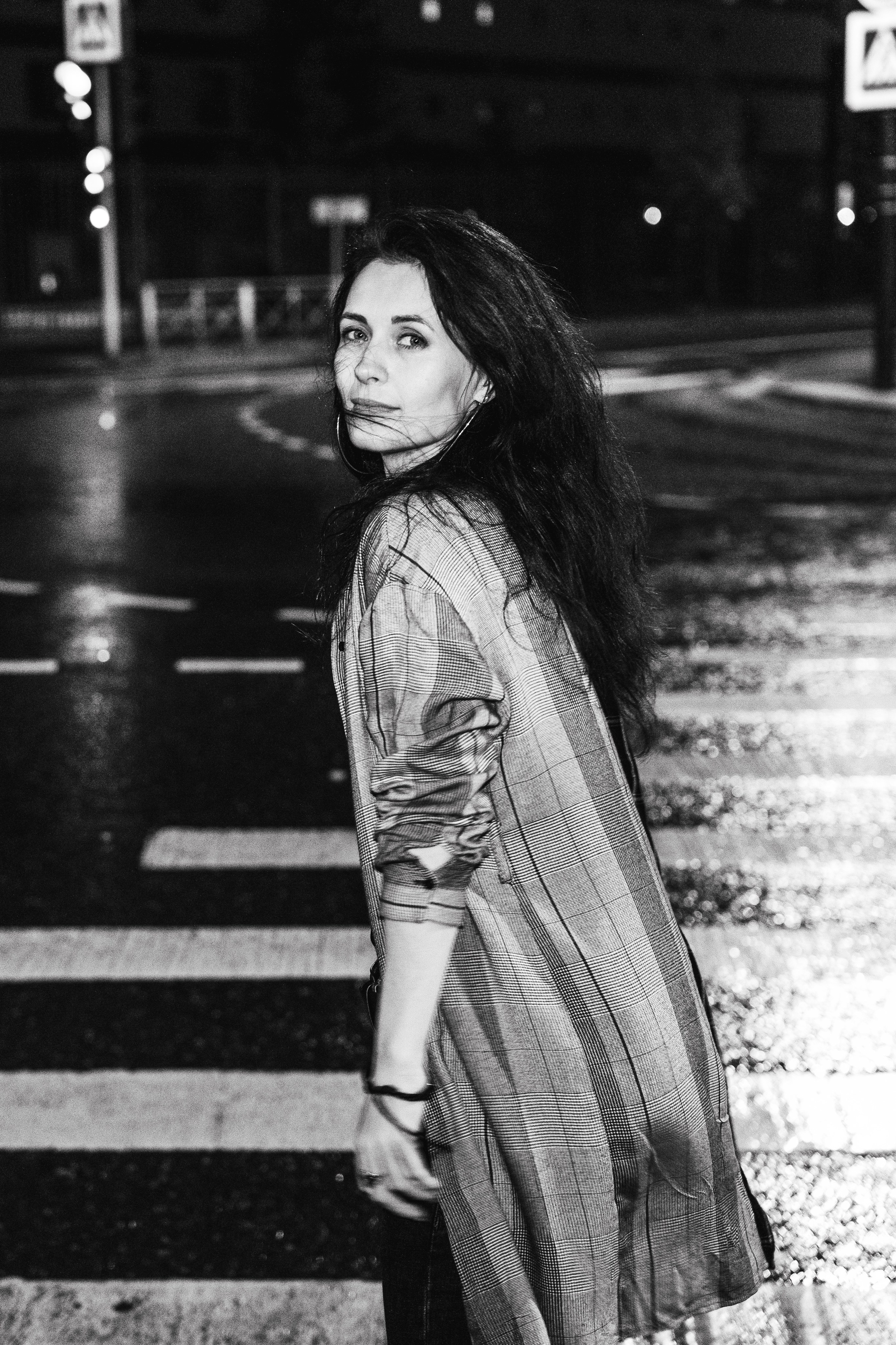 Ночная съёмка в городе. Фотограф и видеограф Анна Жагорина