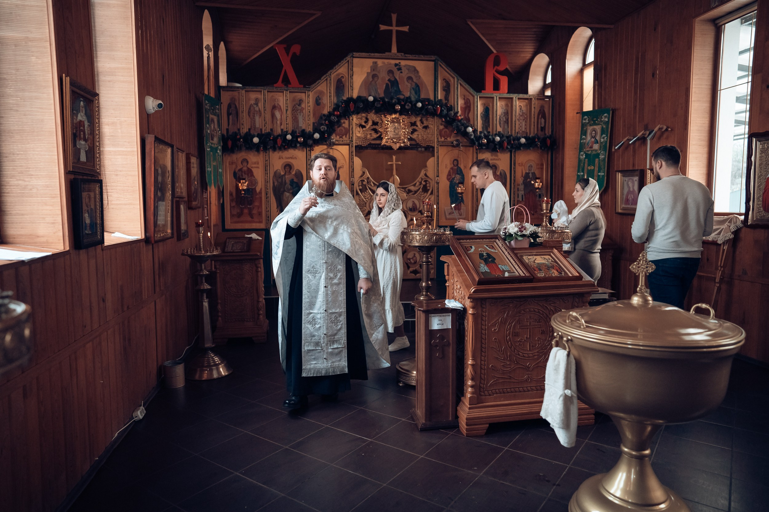 Крещение в храме Блж.Ксении Петербургской Севастополь. Церковный фотограф Севастополь