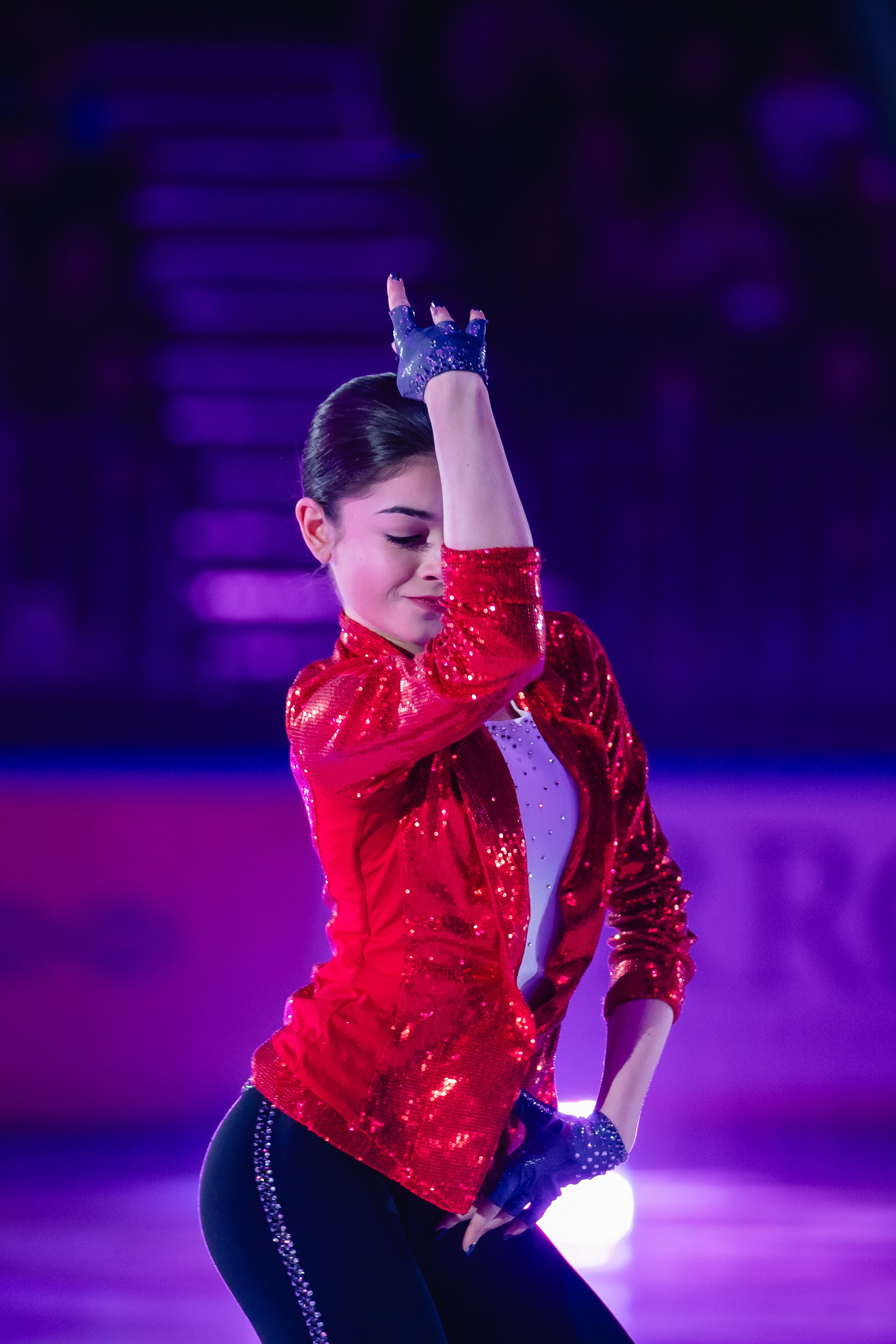 Шоу «Чемпионы на льду» в Новосибирске. Воробьева Ксения — Спортивный и танцевальный фотограф Новосибирск