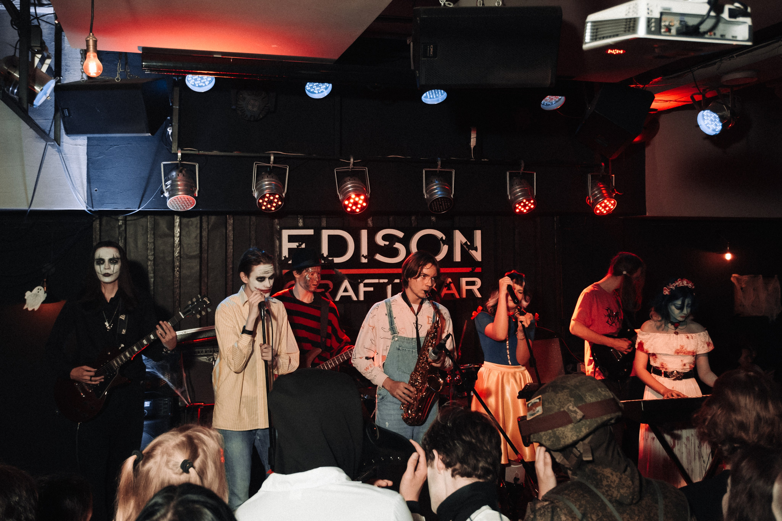 Rock Halloween 31 октября в Edison Bar. Фотограф в Иркутске Анна Мирошникова