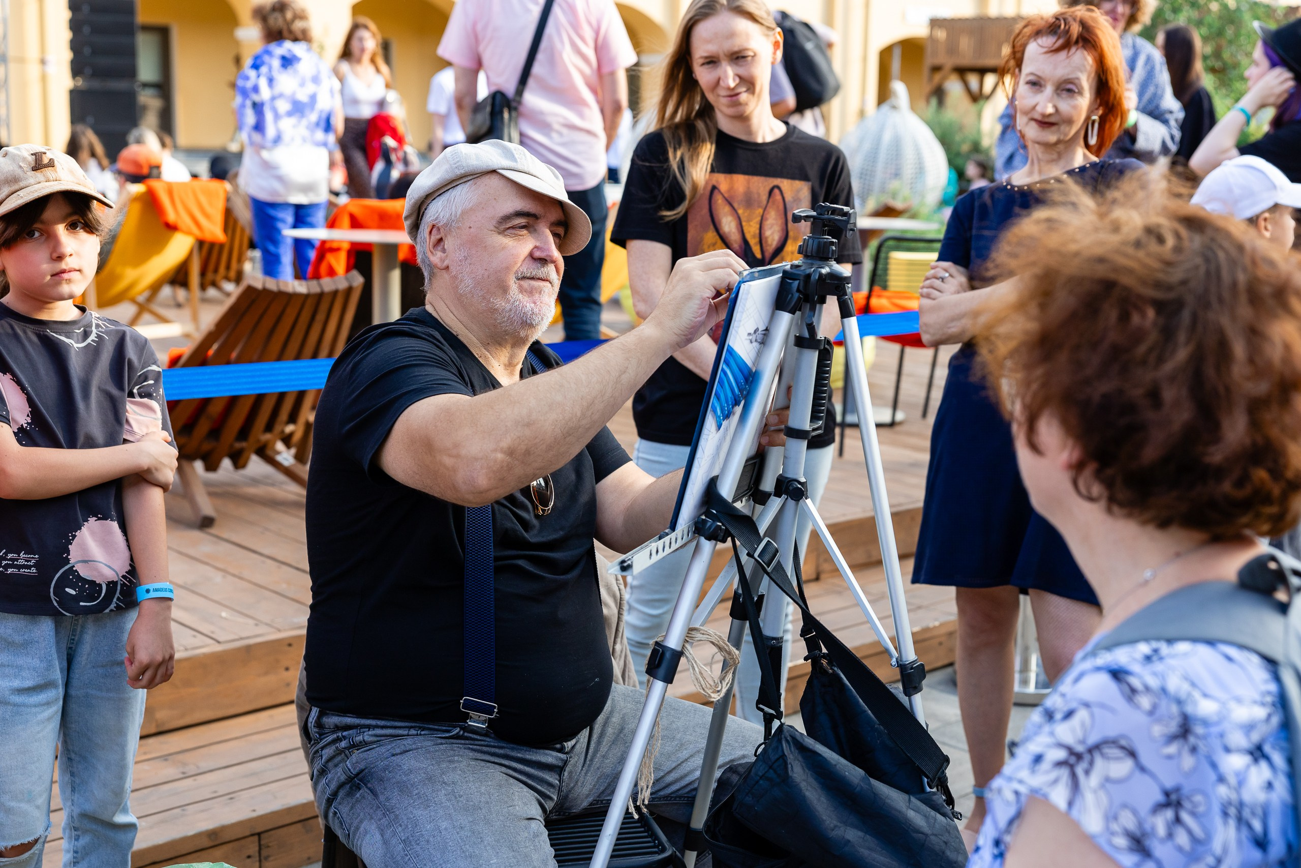 JAZZ под небом в Никольских рядах от AMADEUS. Репортажная съемка. Фотограф в Санкт-Петербурге — Сергей Петров