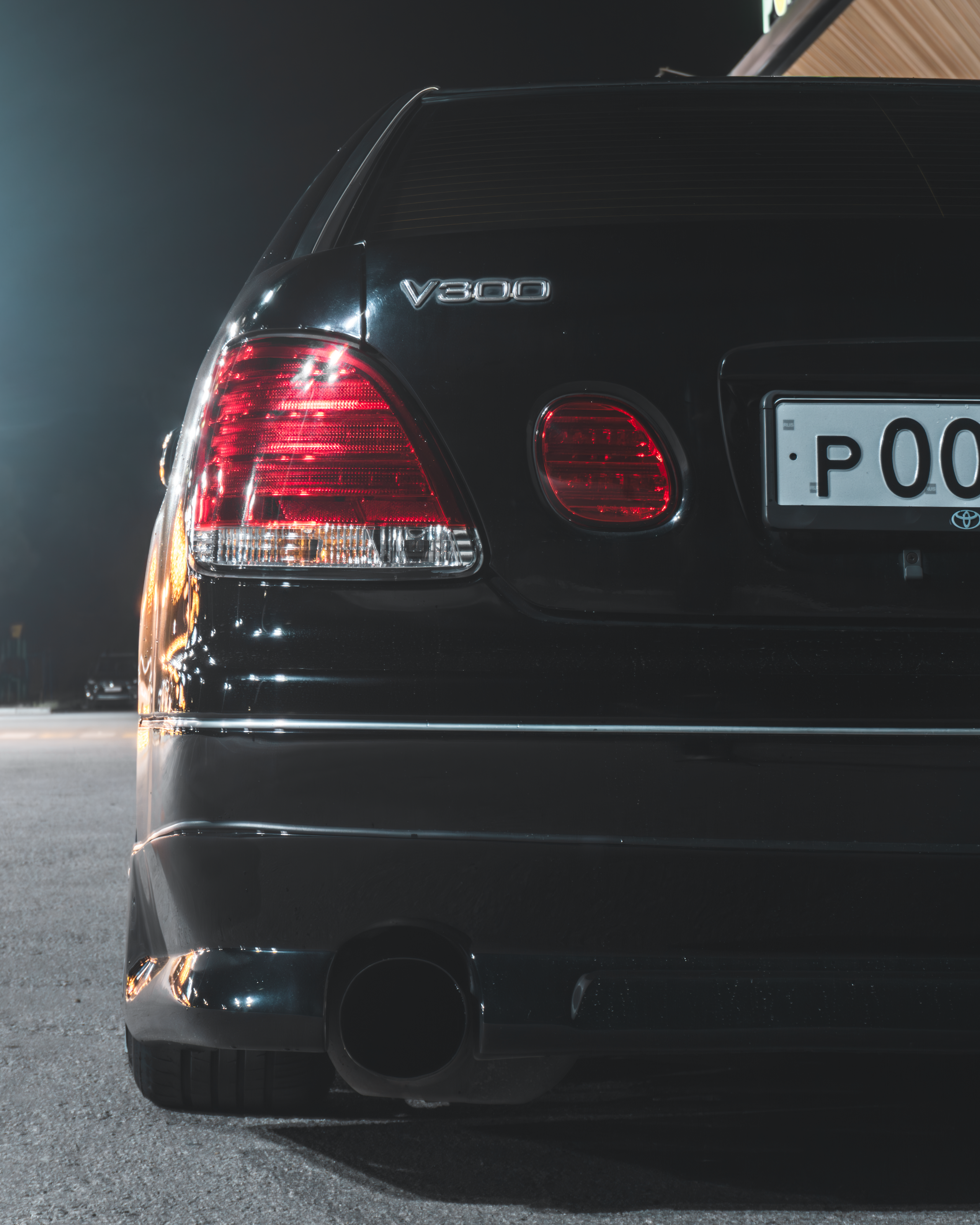 Toyota Aristo: в огнях Хабаровска