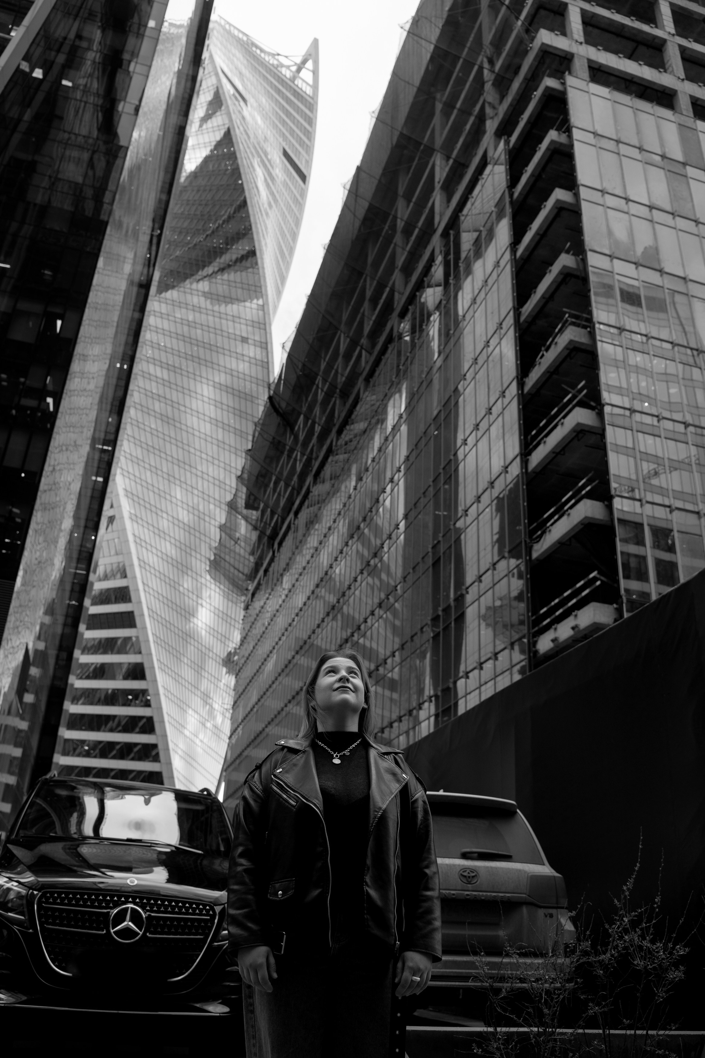 Фотосессия в Москва сити. Портретный фотограф Олеся Владимирова в Москве