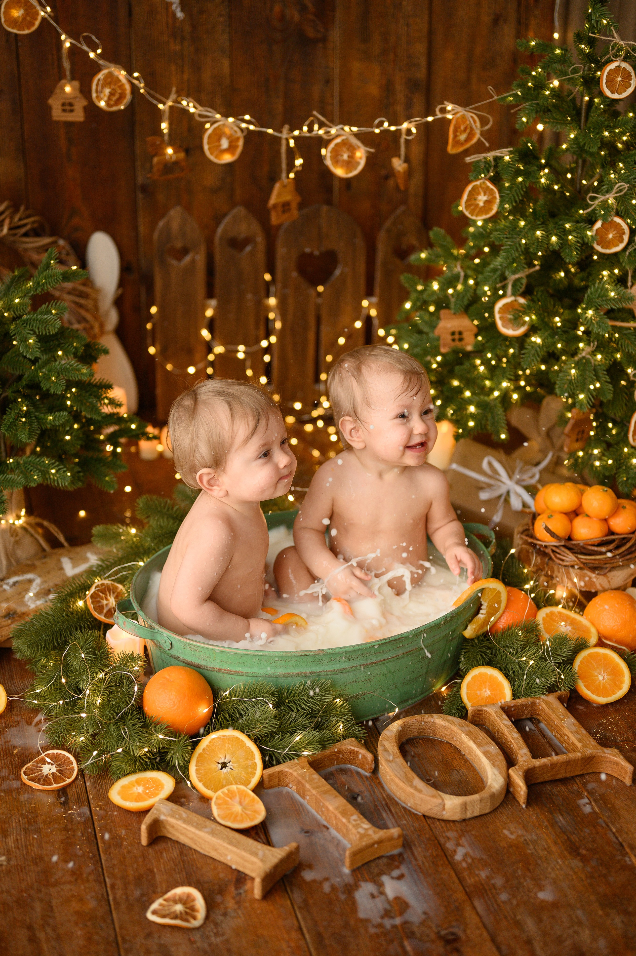 Катюше и Лизоньке годик. Детский и семейный фотограф Ирина Гладких