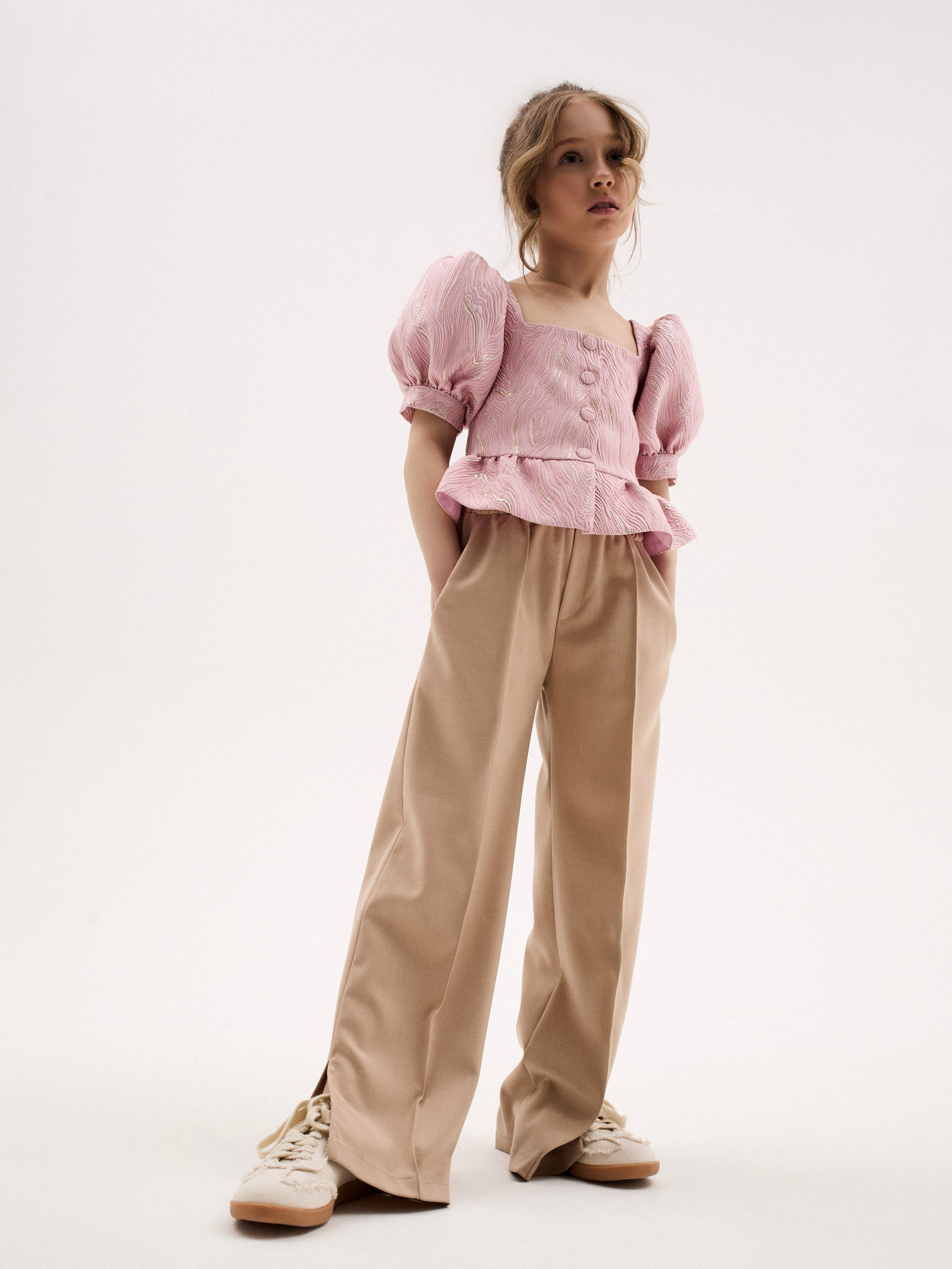 Брюки Béige бежевые. Одежда для детей