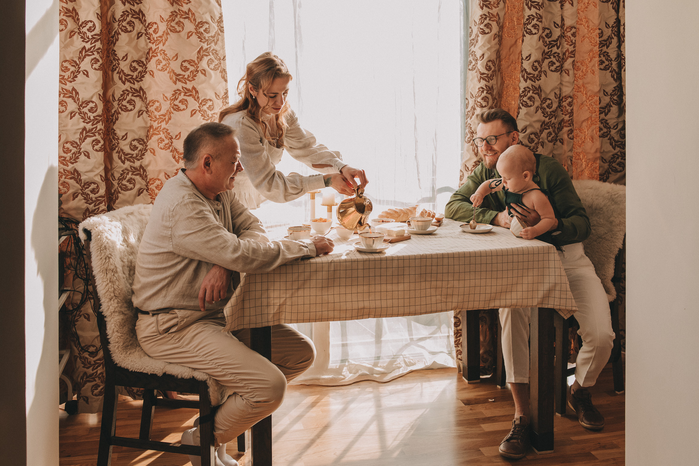 1 год Феди. Фотограф новорожденных в стиле lifestyle в Воронеже Юлия Ключникова