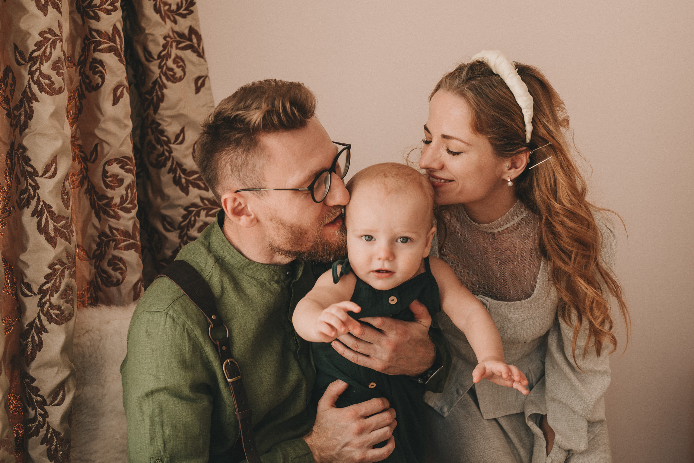 1 год Феди. Фотограф новорожденных в стиле lifestyle в Воронеже Юлия Ключникова