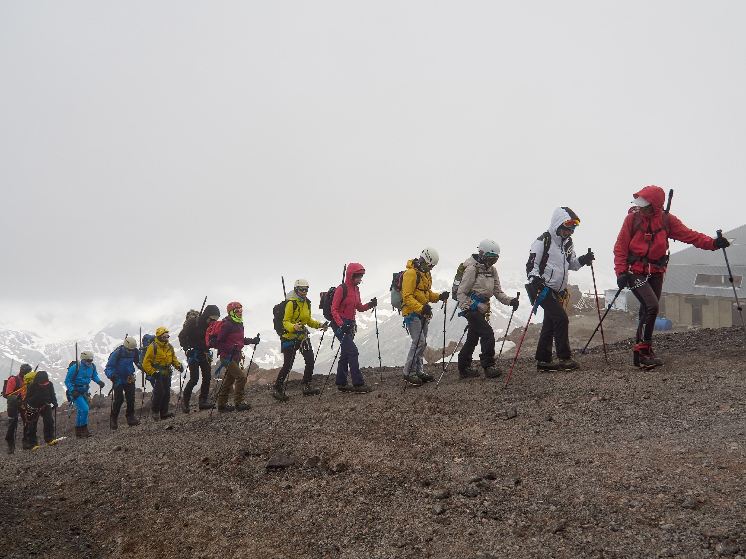 Горный, высотный Фотограф на Эльбрусе Георгий