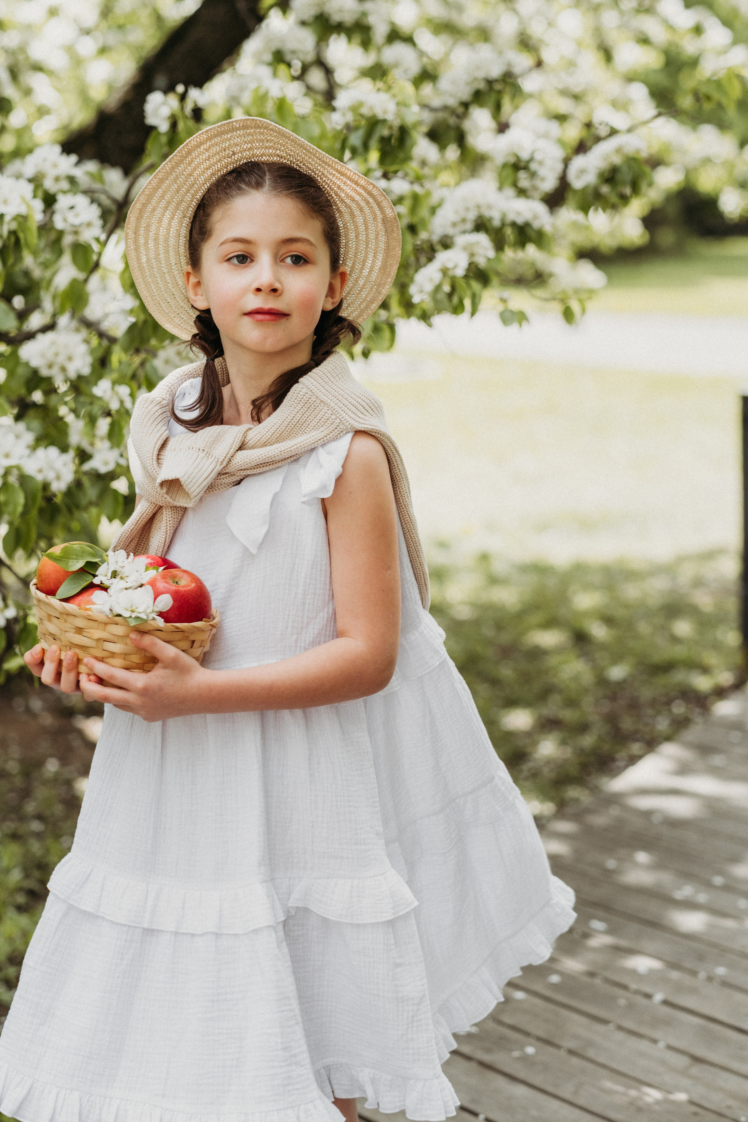 цветущий сад фотосессия