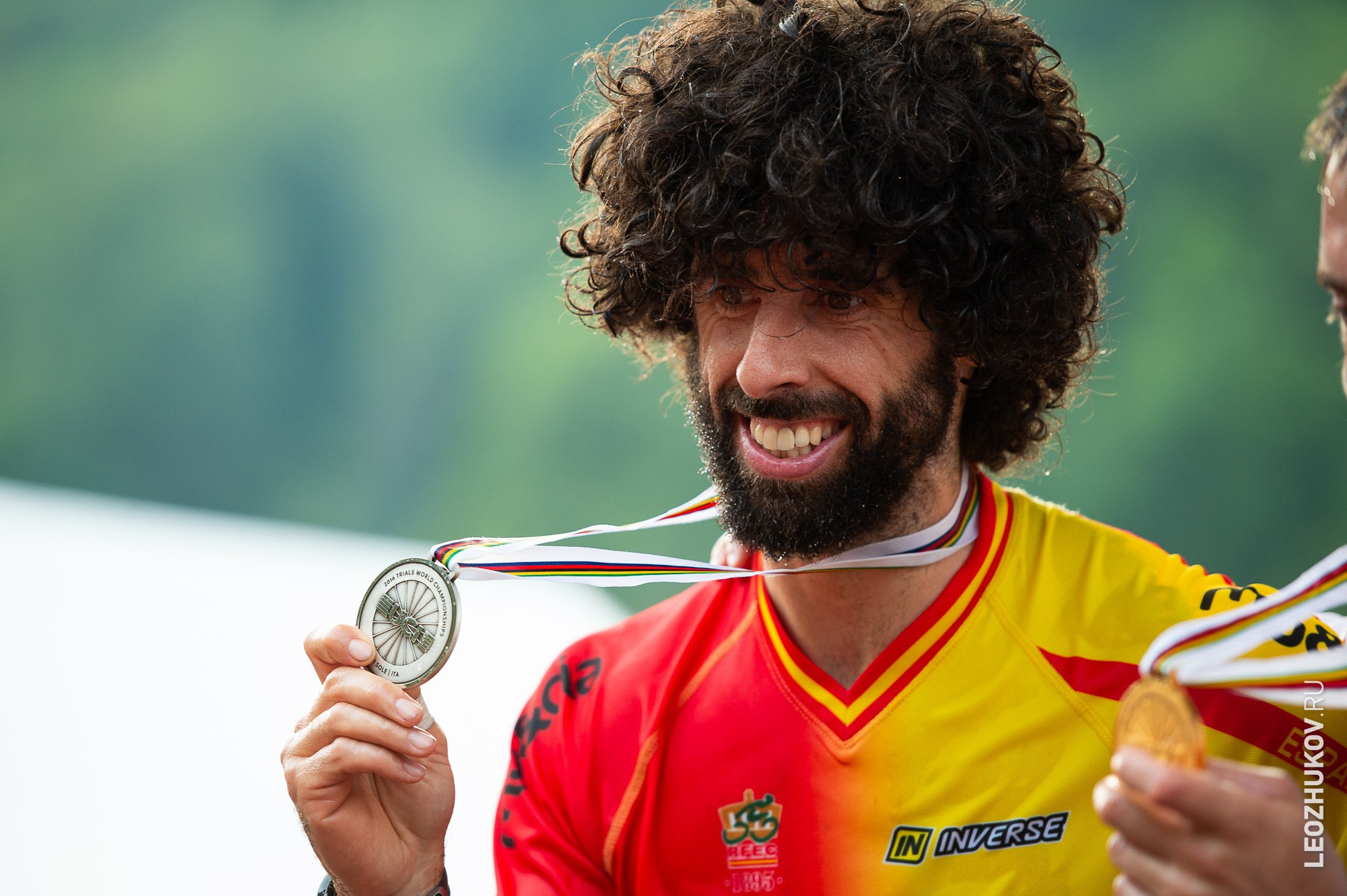 UCI Trials World Championships 2016 — finals. Sports photographer Leonid Zhukov