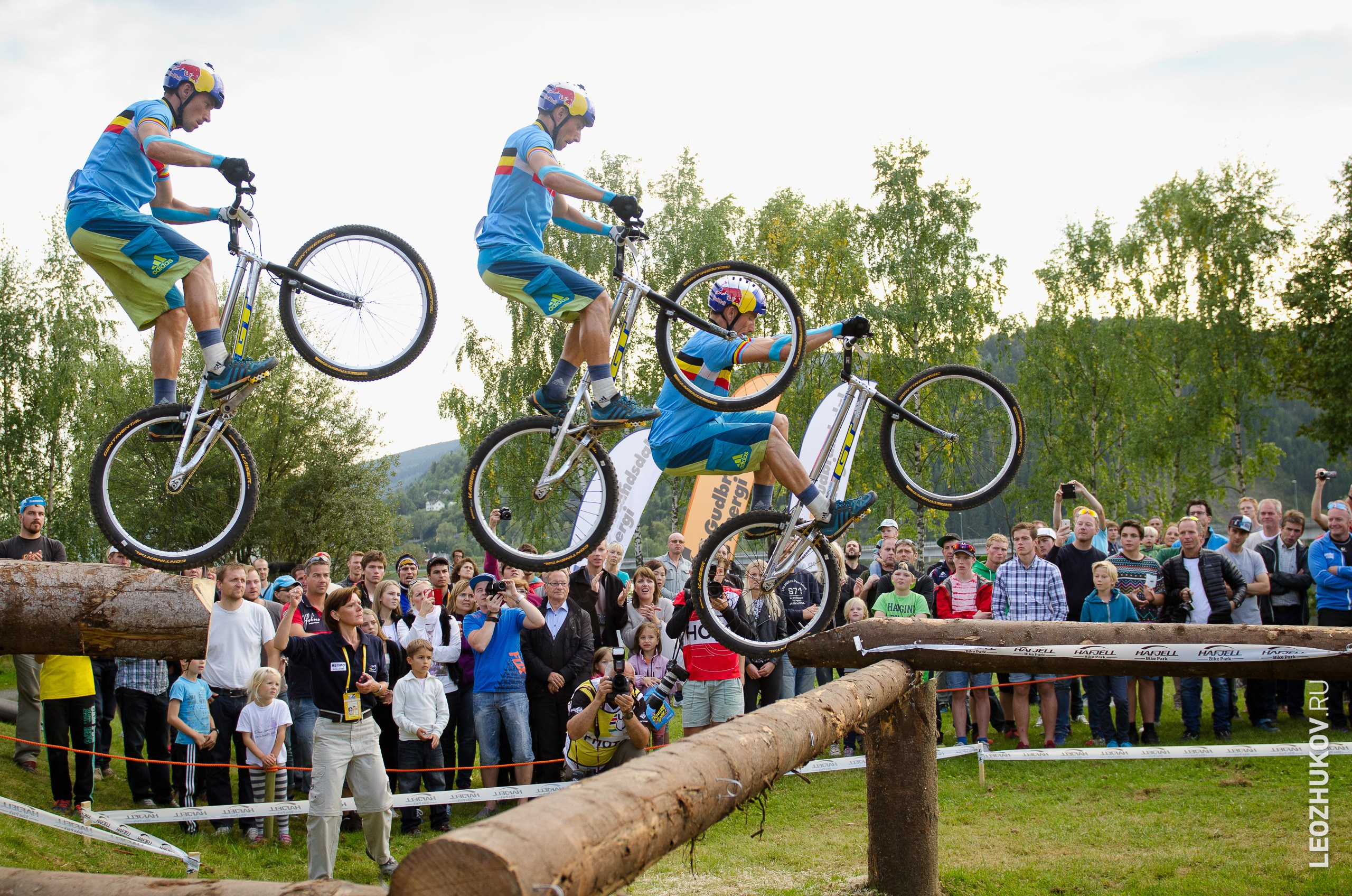 UCI Trials World Championships 2014. Sports photographer Leonid Zhukov