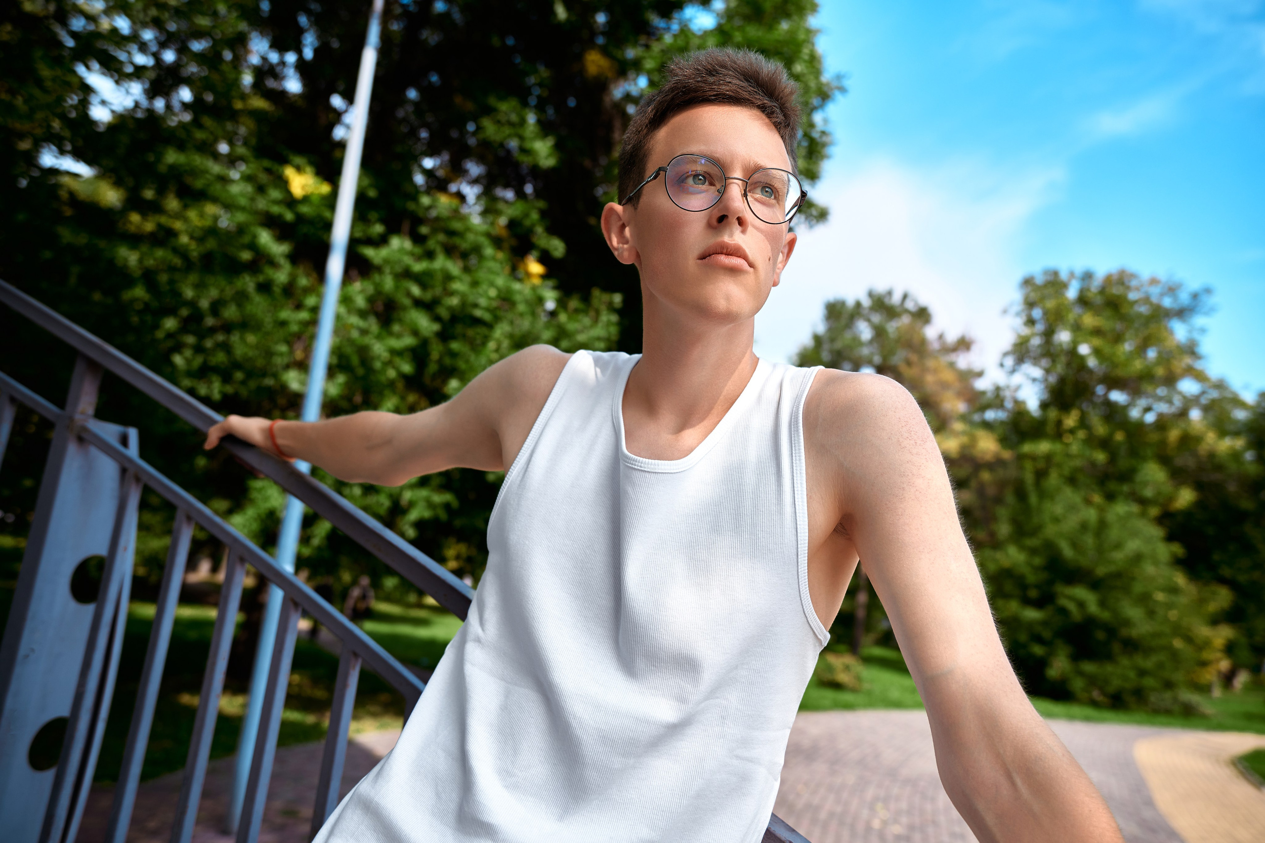 Мужская фотосессия. Модель: Егор. Август 2025 года. Антон Непочатых — Большой мужской фотограф