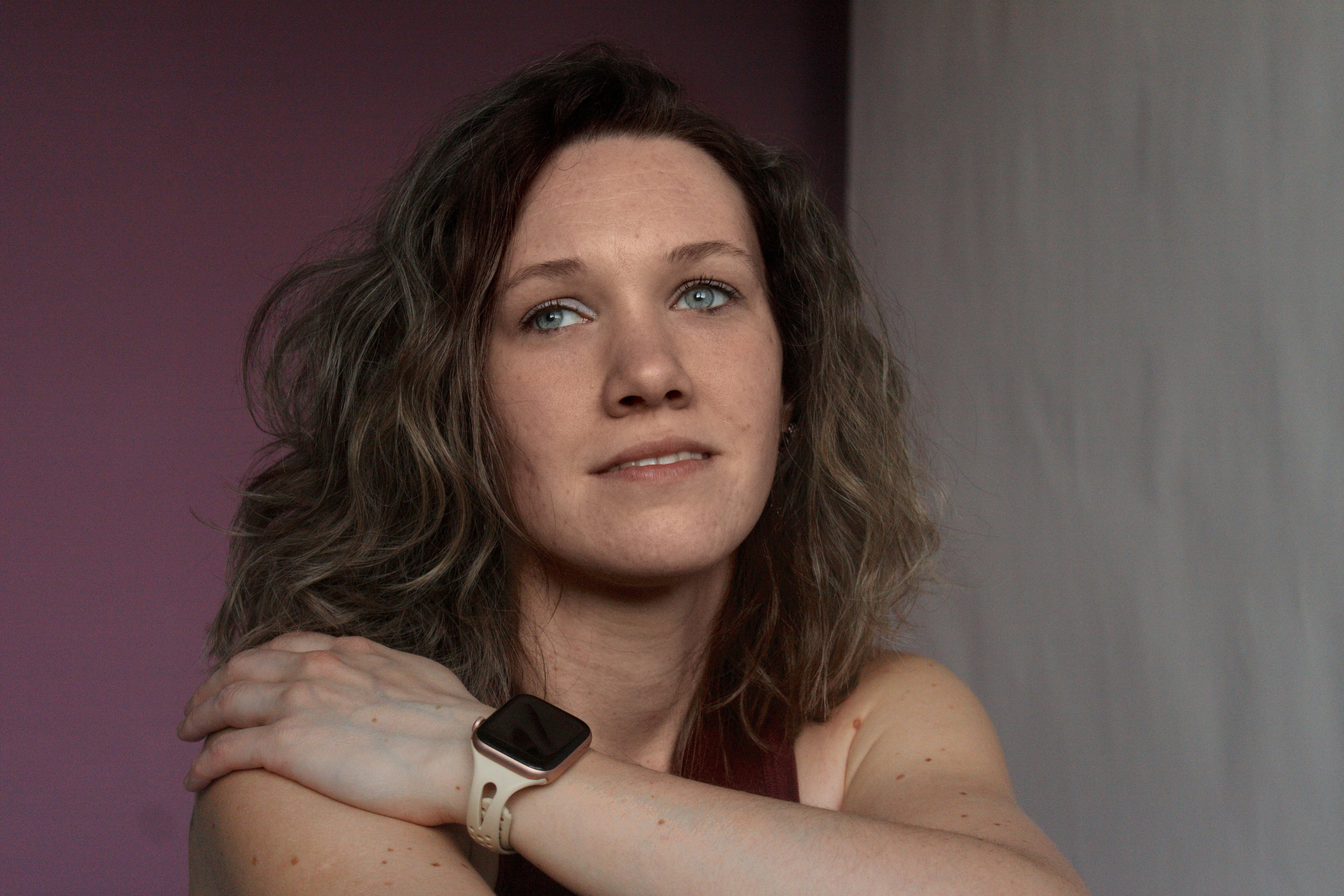 Портретная, контент-съёмка. Виктория Максимова, контент-фотограф СПб, онлайн-съёмки