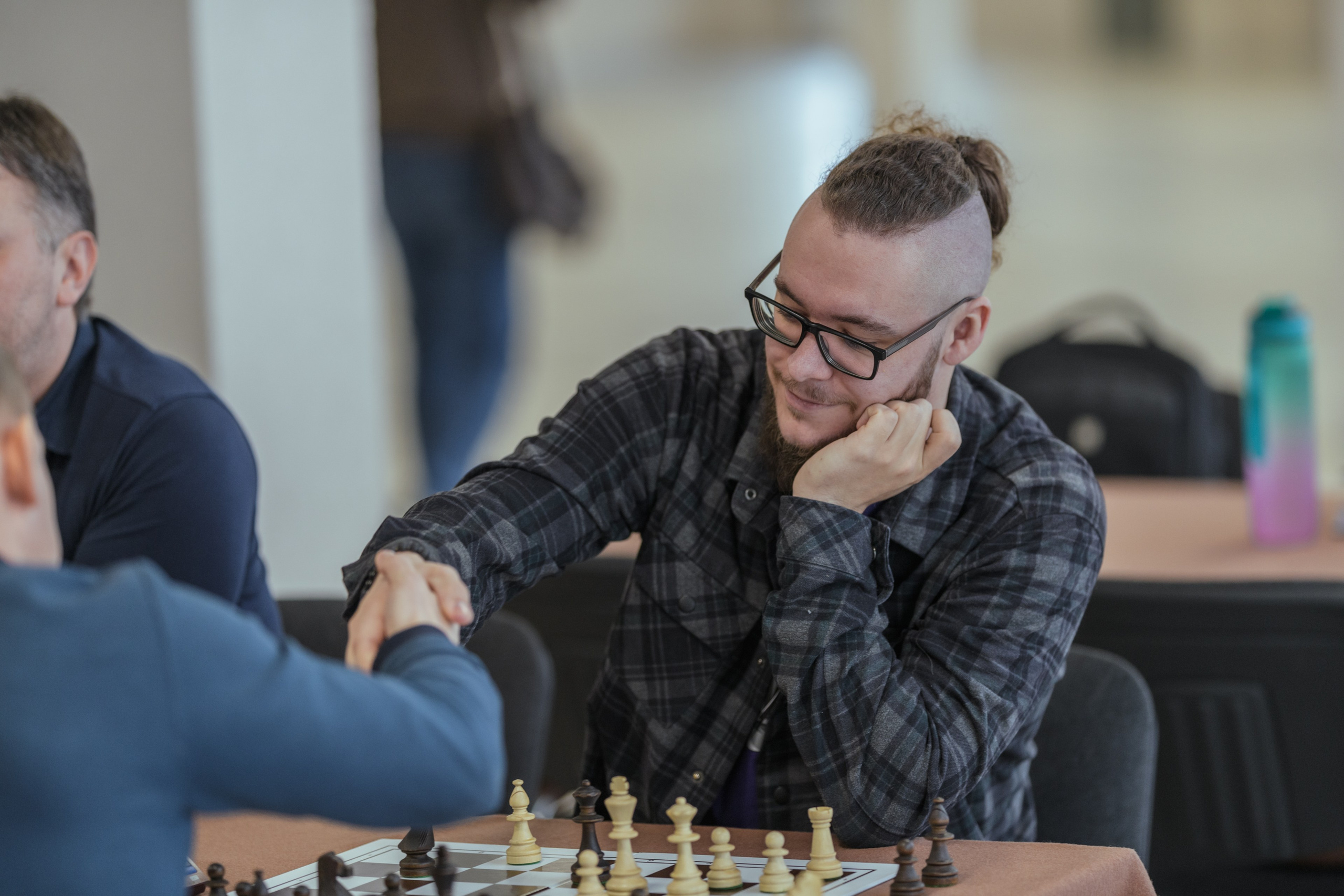 Первенство ОАО «Мозырский НПЗ» по шахматам. Репортажный фотограф Владимир Беляй