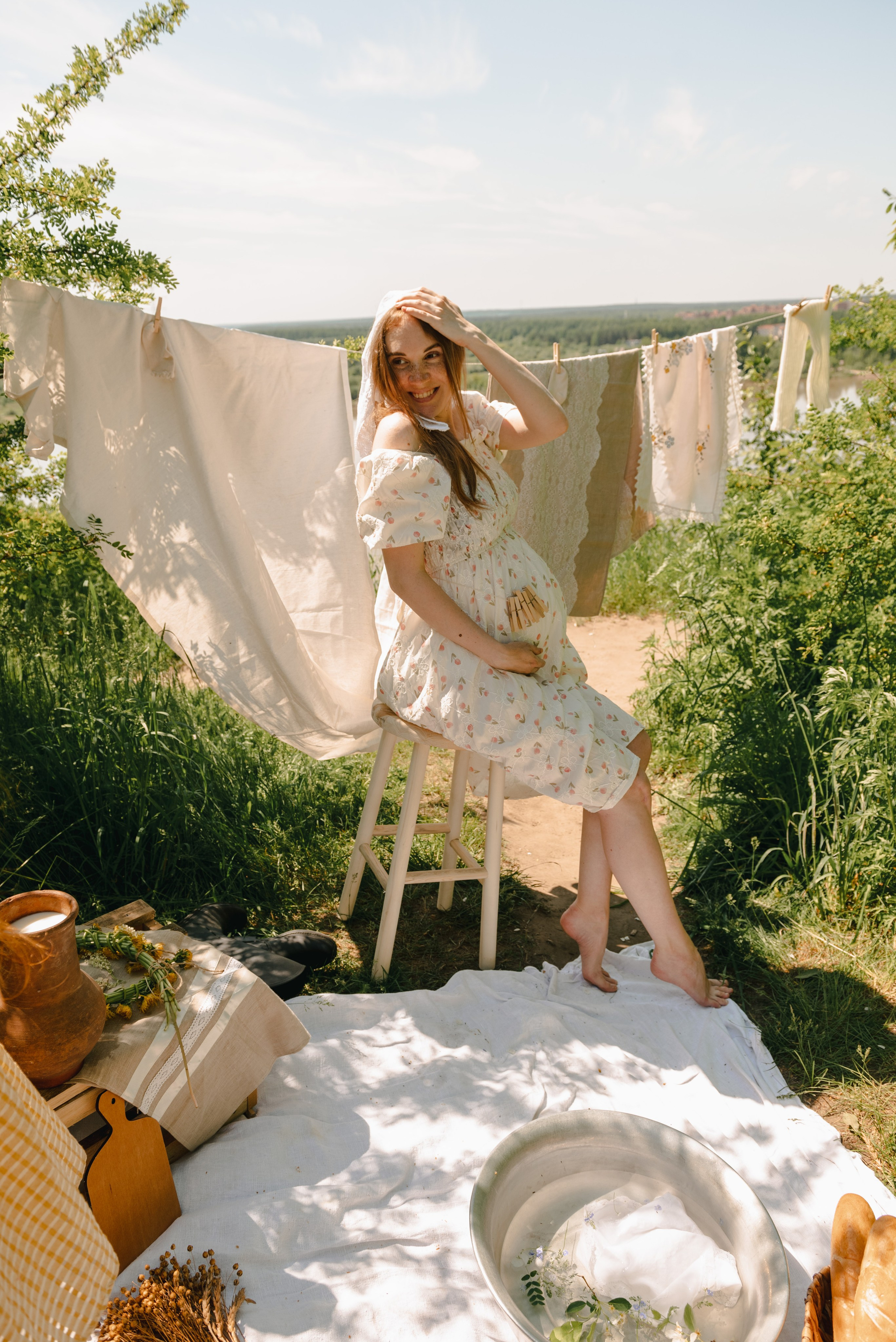 Стирка в глубинке. Фотограф в Томске Мария Март