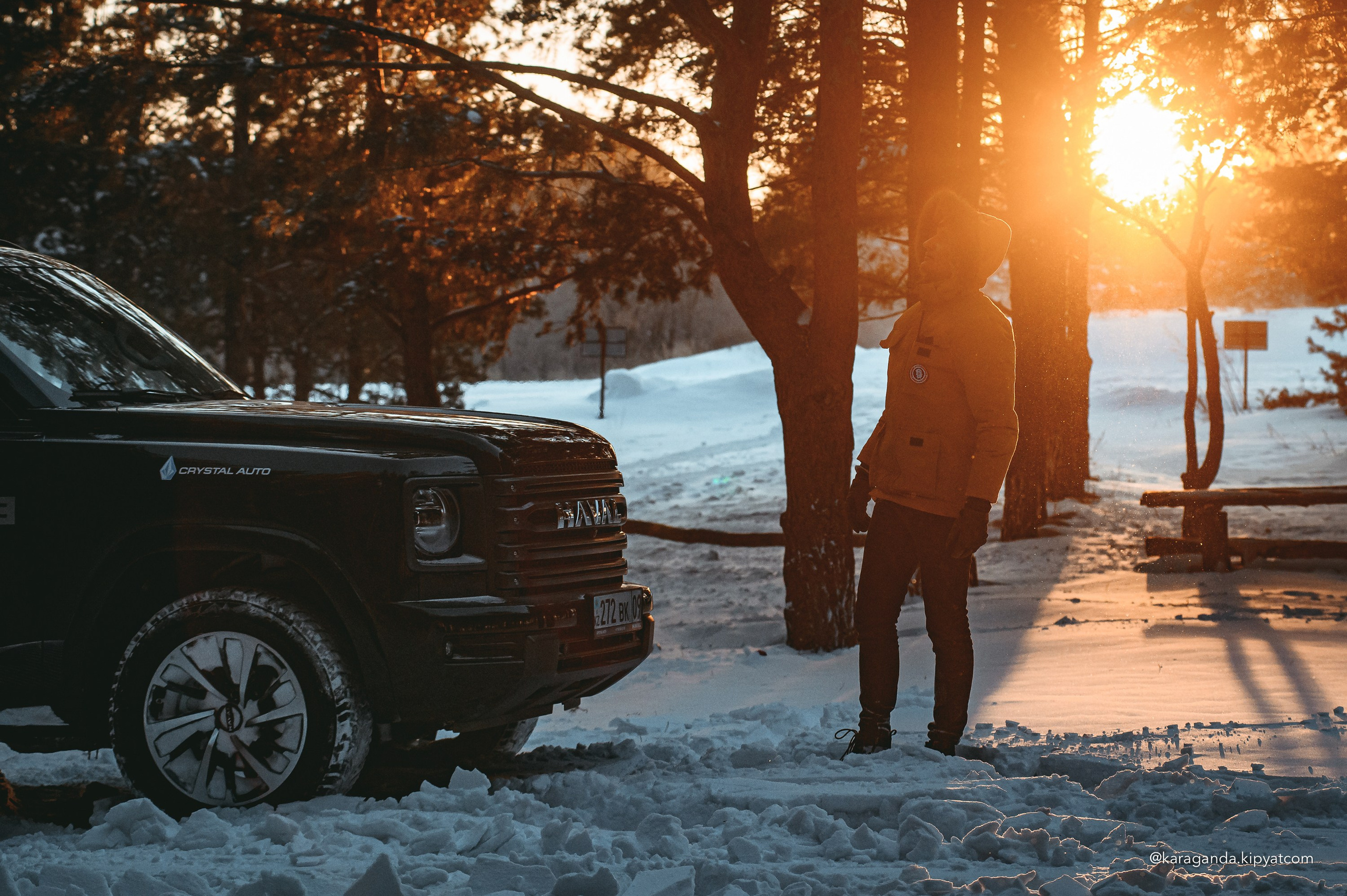 Зимний заезд на HAVAL H9. Кипятком Караганда