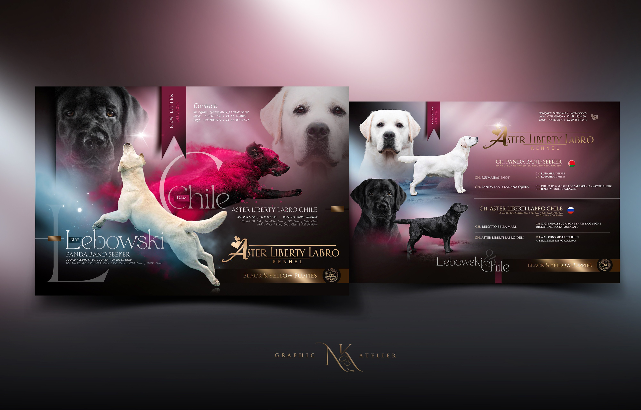 Graphics For Breeders. NK GRAPHIC ATELIER FOR BREEDERS