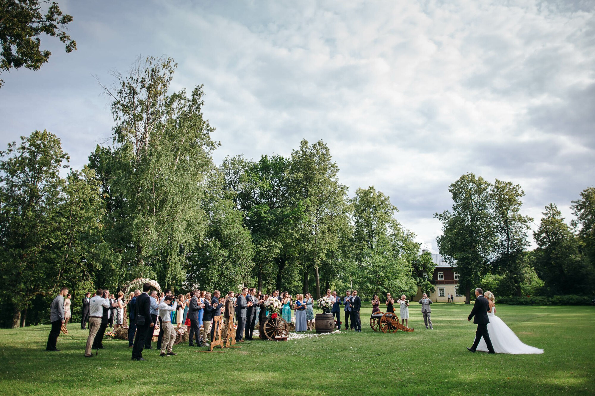 Стильная свадьба в крепости БИП. Свадебный фотограф в Санкт-Петербурге и Москве Андрей Нестеров