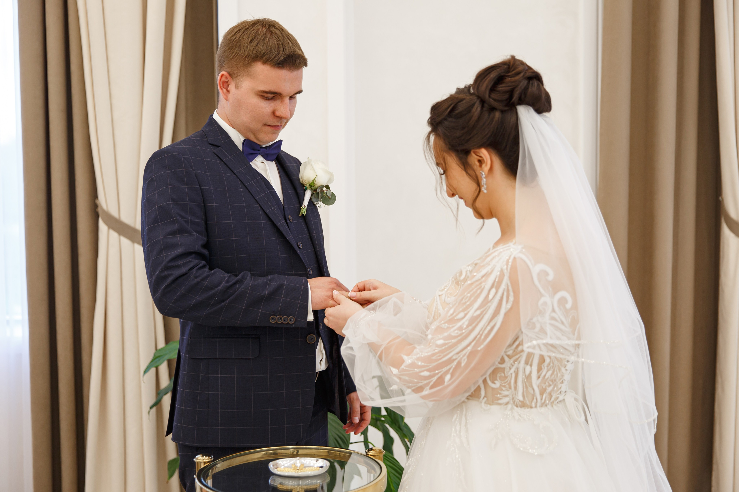 ЗАГС Южное Бутово Дворец бракосочетания. Свадебный фотограф Москва и МО Сергей Киржаев