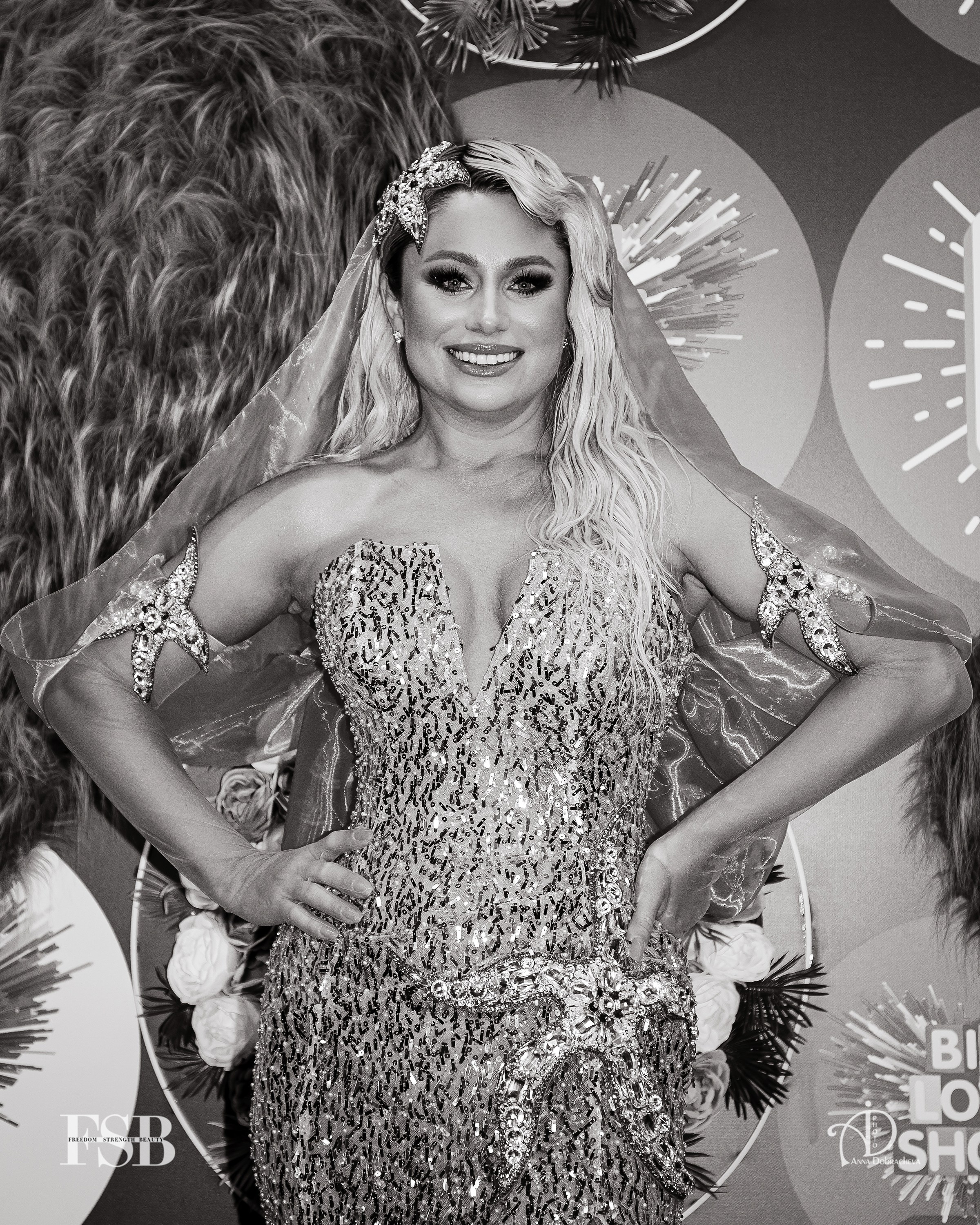 Наталья Гордиенко на красной дорожке в Москве BIG LOVE SHOW 2024