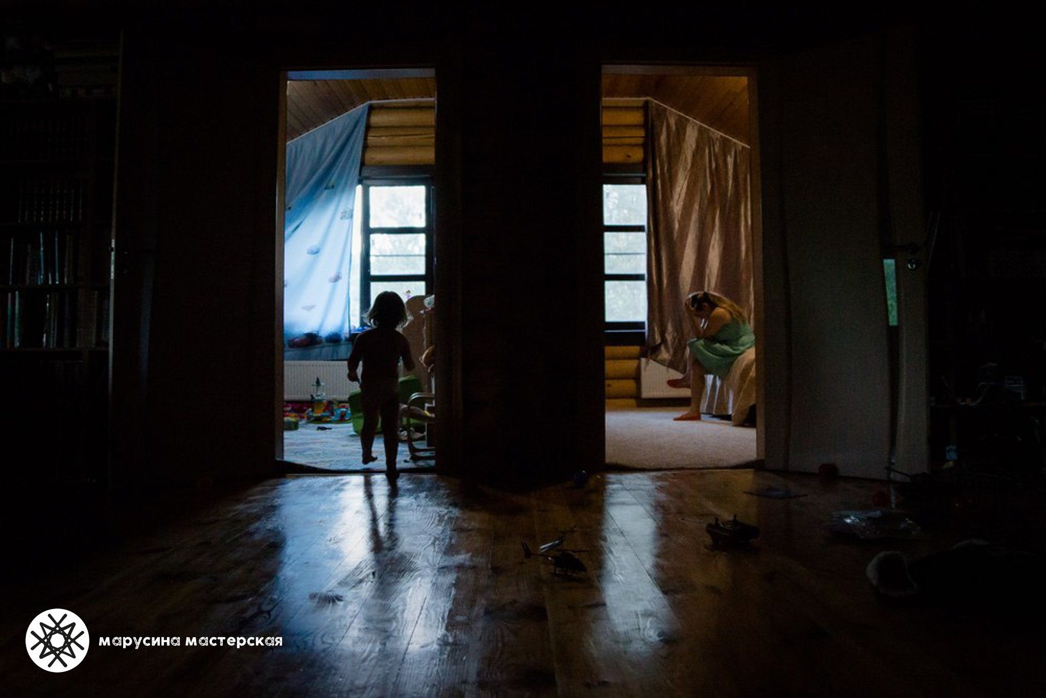 Фотография с проработанной композицией и светом