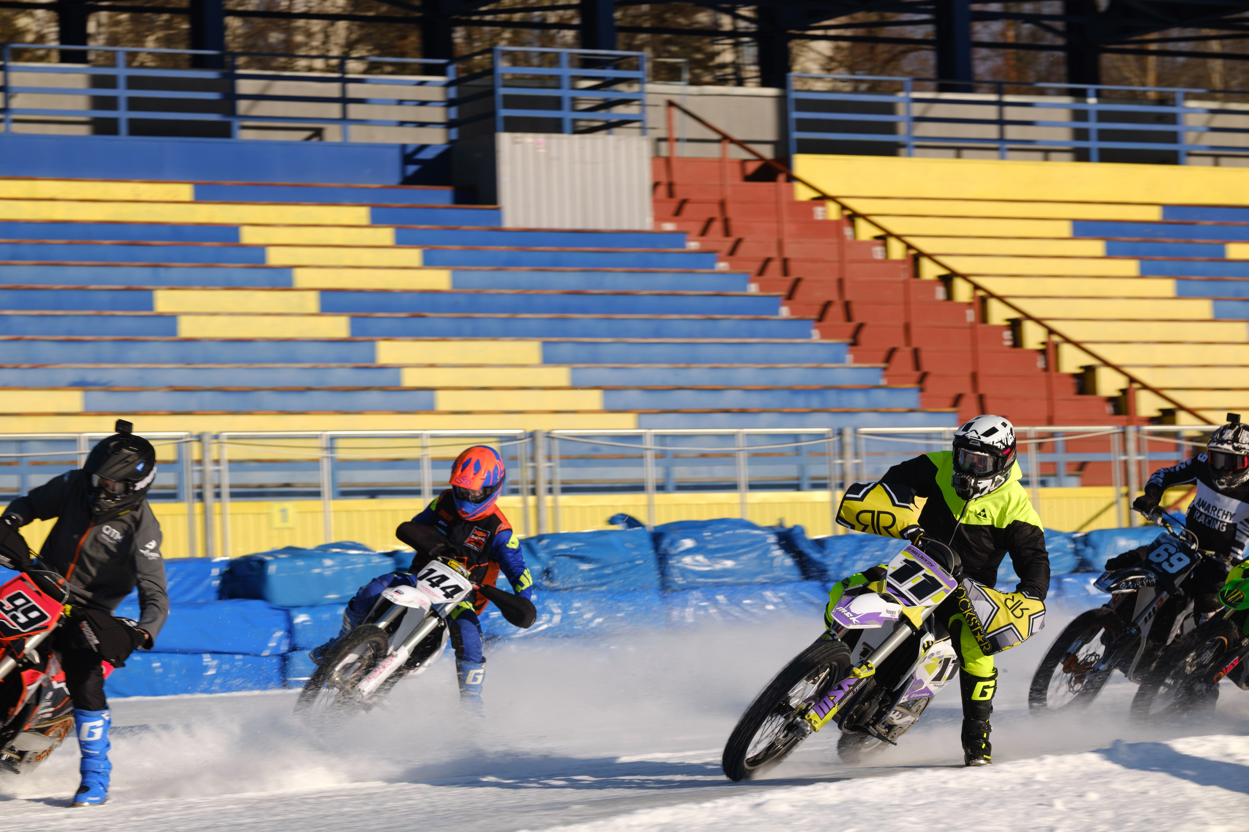 КУБОК МФР по мотокроссу на льду MX-SPEEDWAY, Анархия Рейсинг, Анатолий Ушаков, Мотокросс, Спидвей, Мотогонки, фотограф Антон Медведев, icoguar