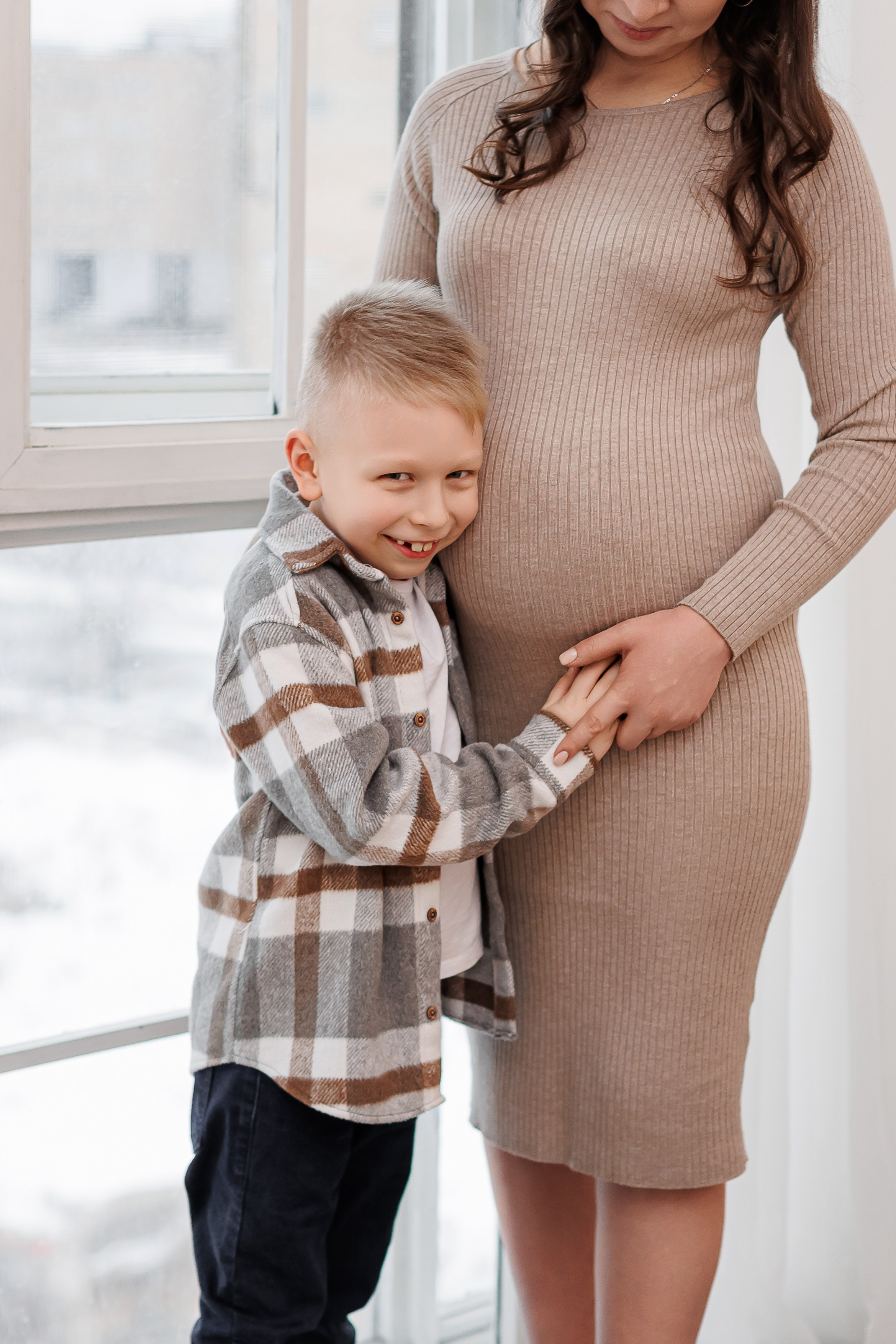Ольга, Алексей и Артём в Cross Studio. Семейный и детский фотограф Комина Елена, Власиха, Одинцово