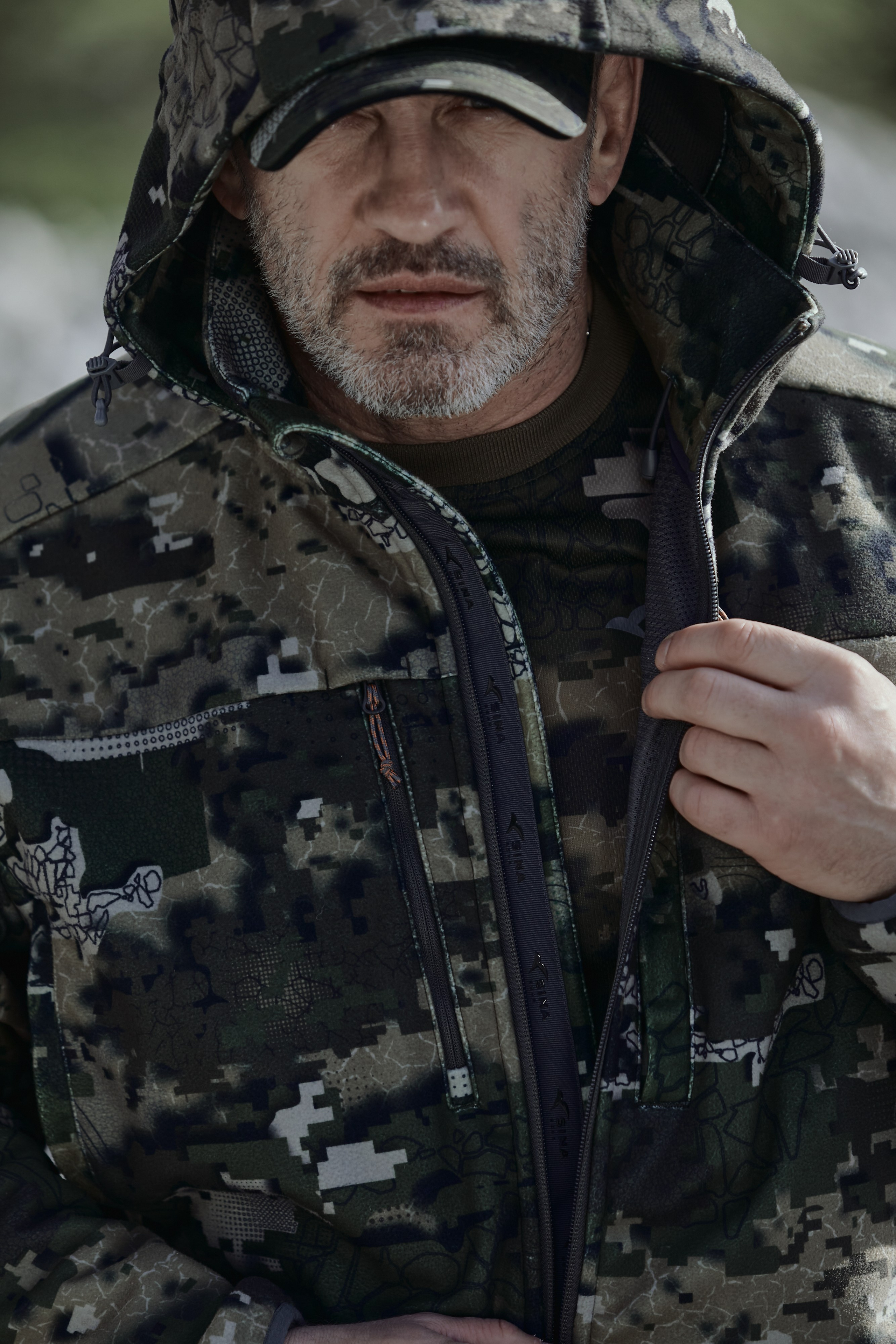 Съемка для бренда охотничьей одежды под ключ. Фотограф Продюсер в горах КБР / Москва Нальчик Горы