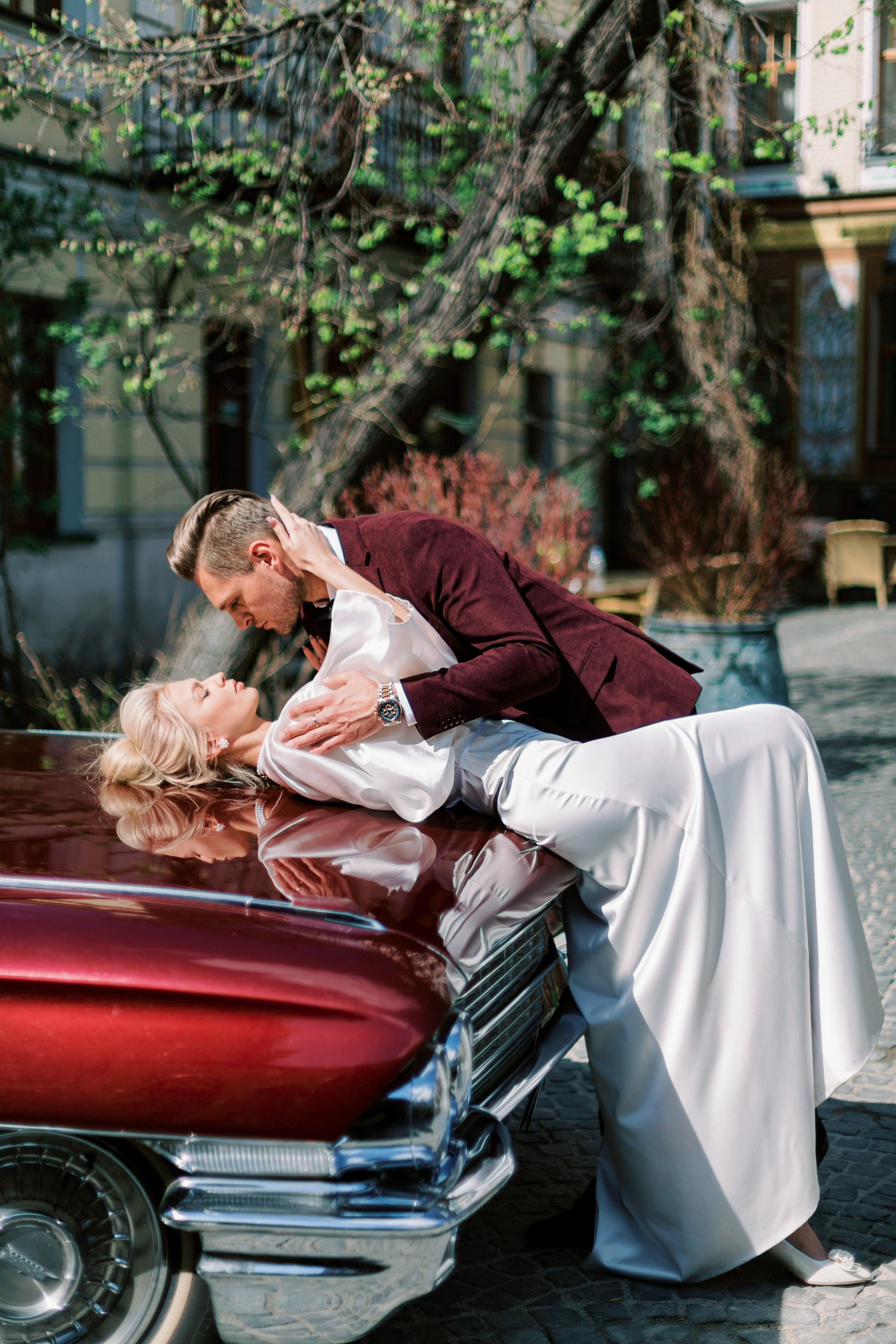 Свадебная фотосессия в Москве, отель Hotel Russo-Balt