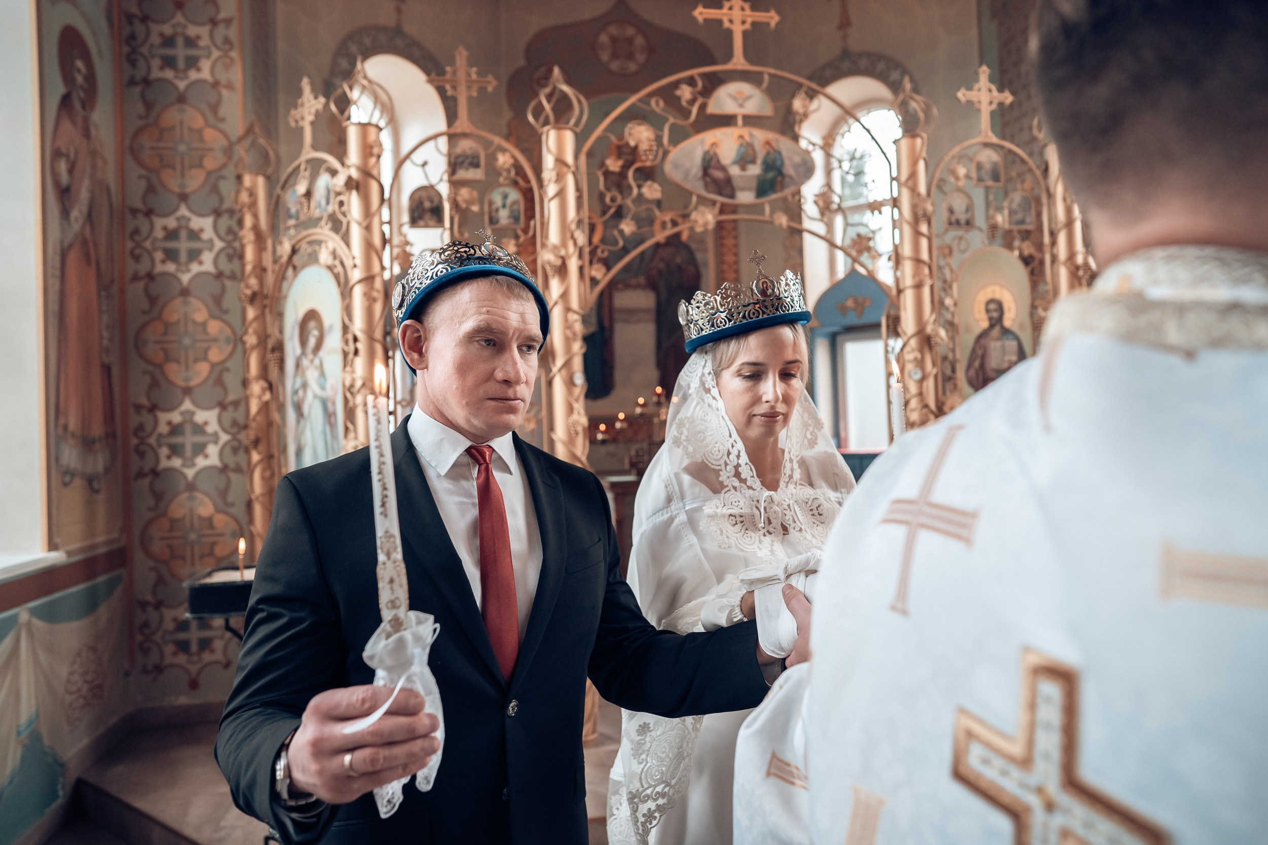 Венчание в храме ап.Андрея Первозванного Севастополь. Церковный фотограф Севастополь