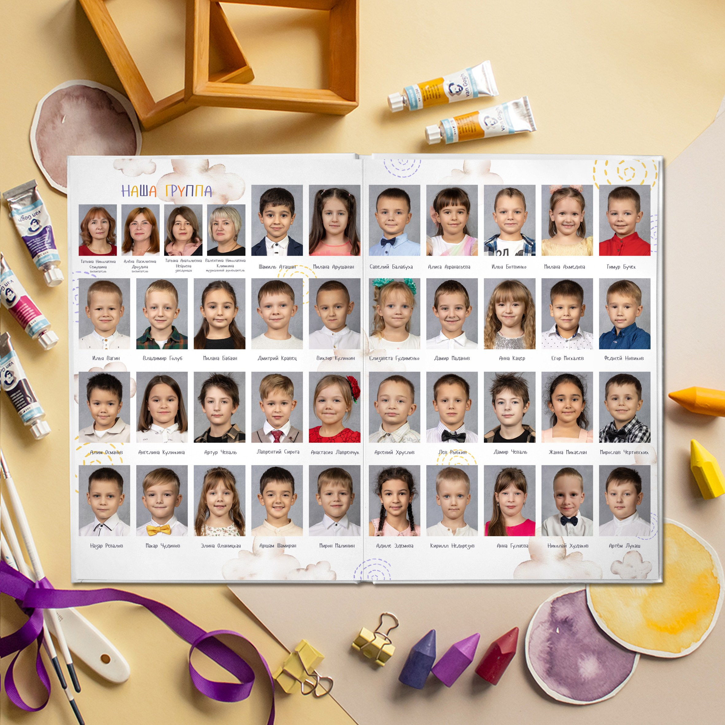 Альбом 5 разворотов ДС. Выпускные альбомы Новороссийск