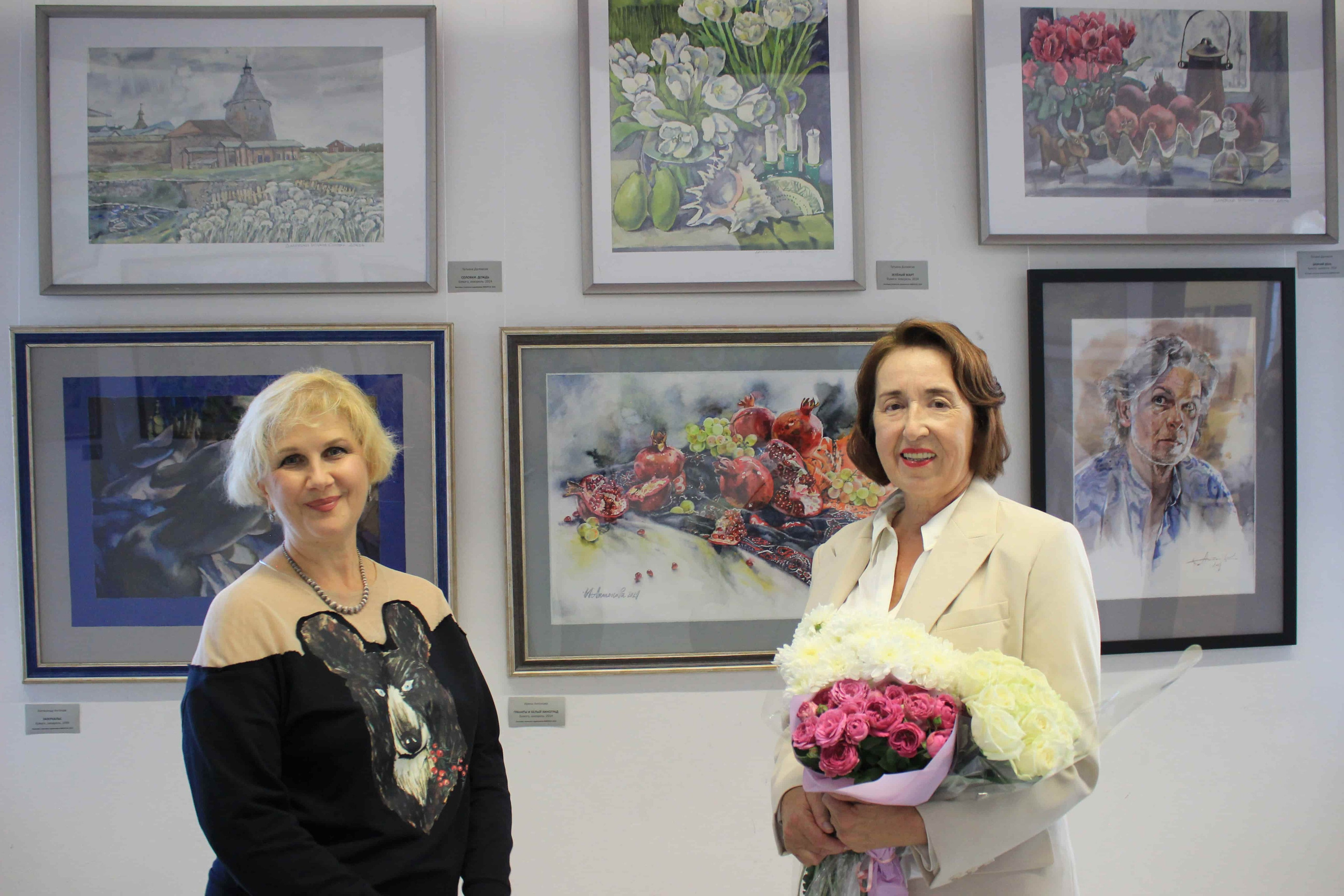 АКВАРЕЛЬ 2024 выставка. Свет акварели Галины Поплавской