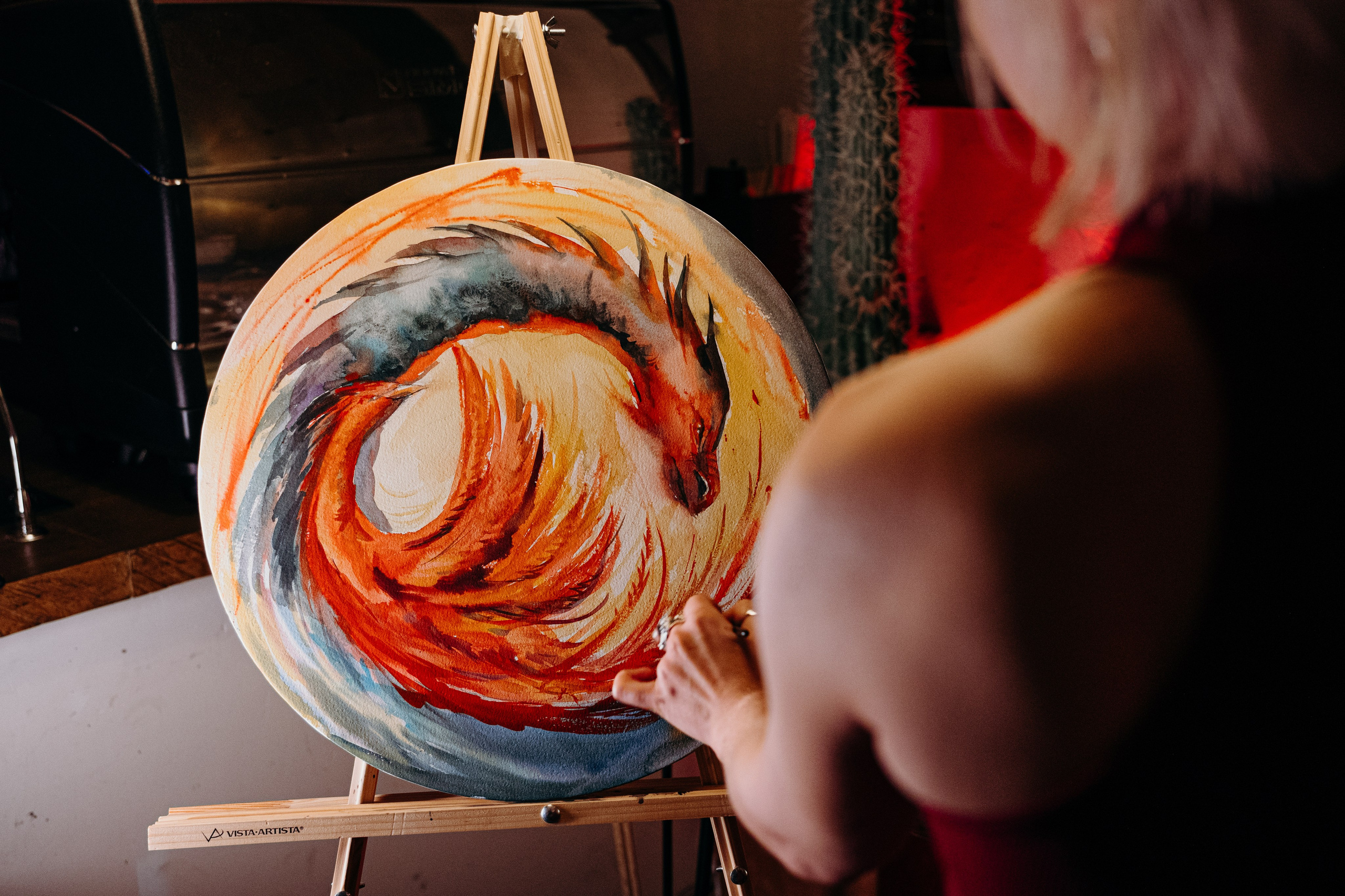 Перфоманс художницы Светланы Креничной