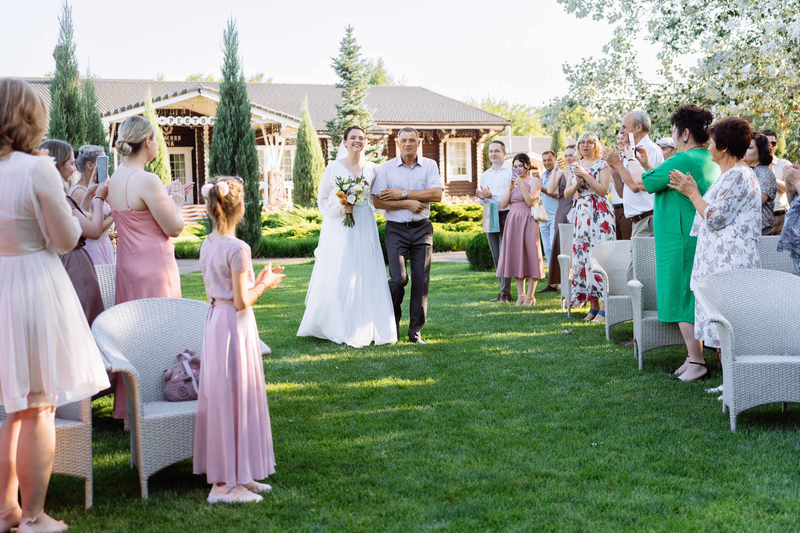 Свадьба Олега и Виктории в клубе «Ближняя дача»