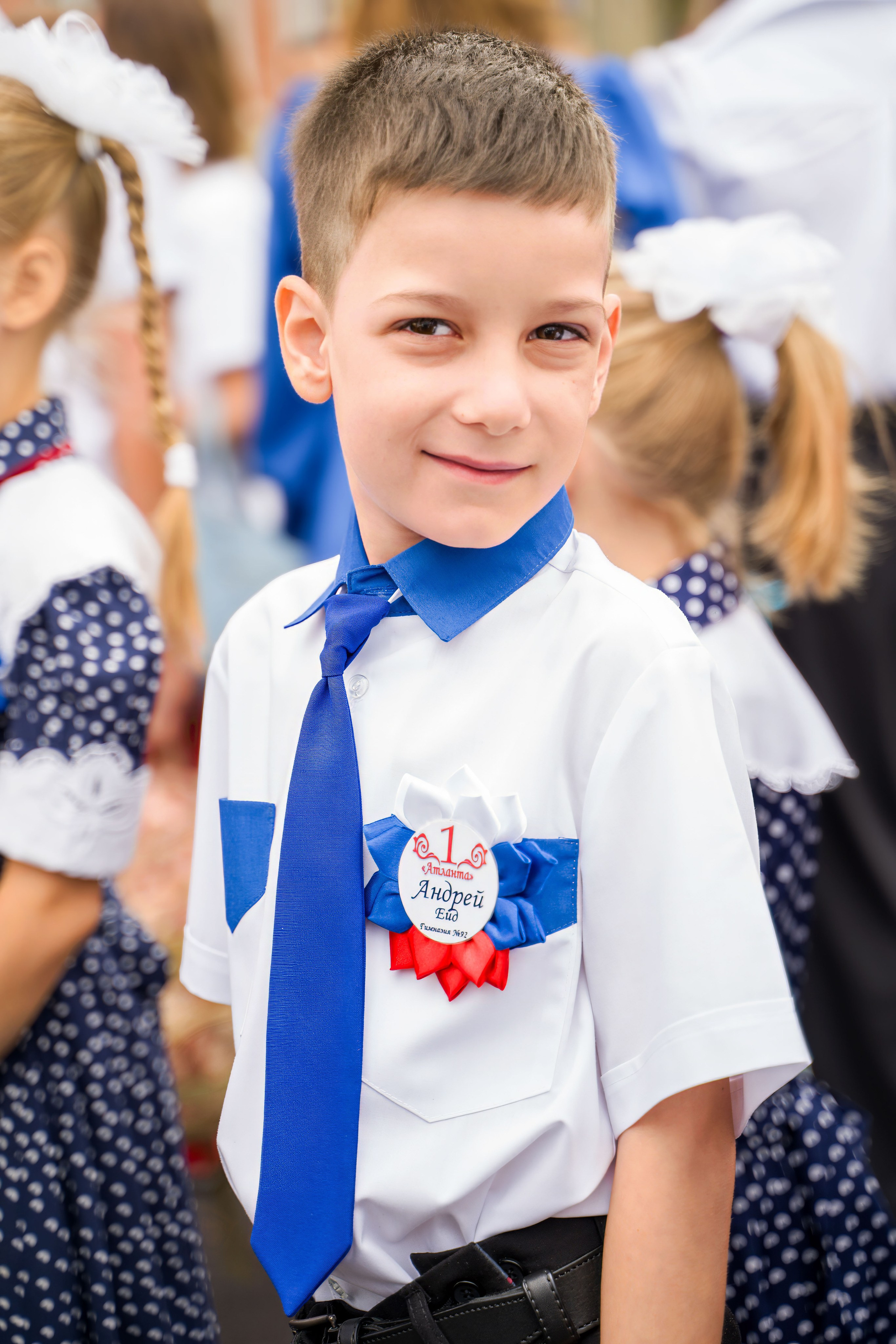 1Сентября_Гимназия 92_Первоклашки_2024. Фотографы из солнечного Краснодара Вадим и Надежда Митус