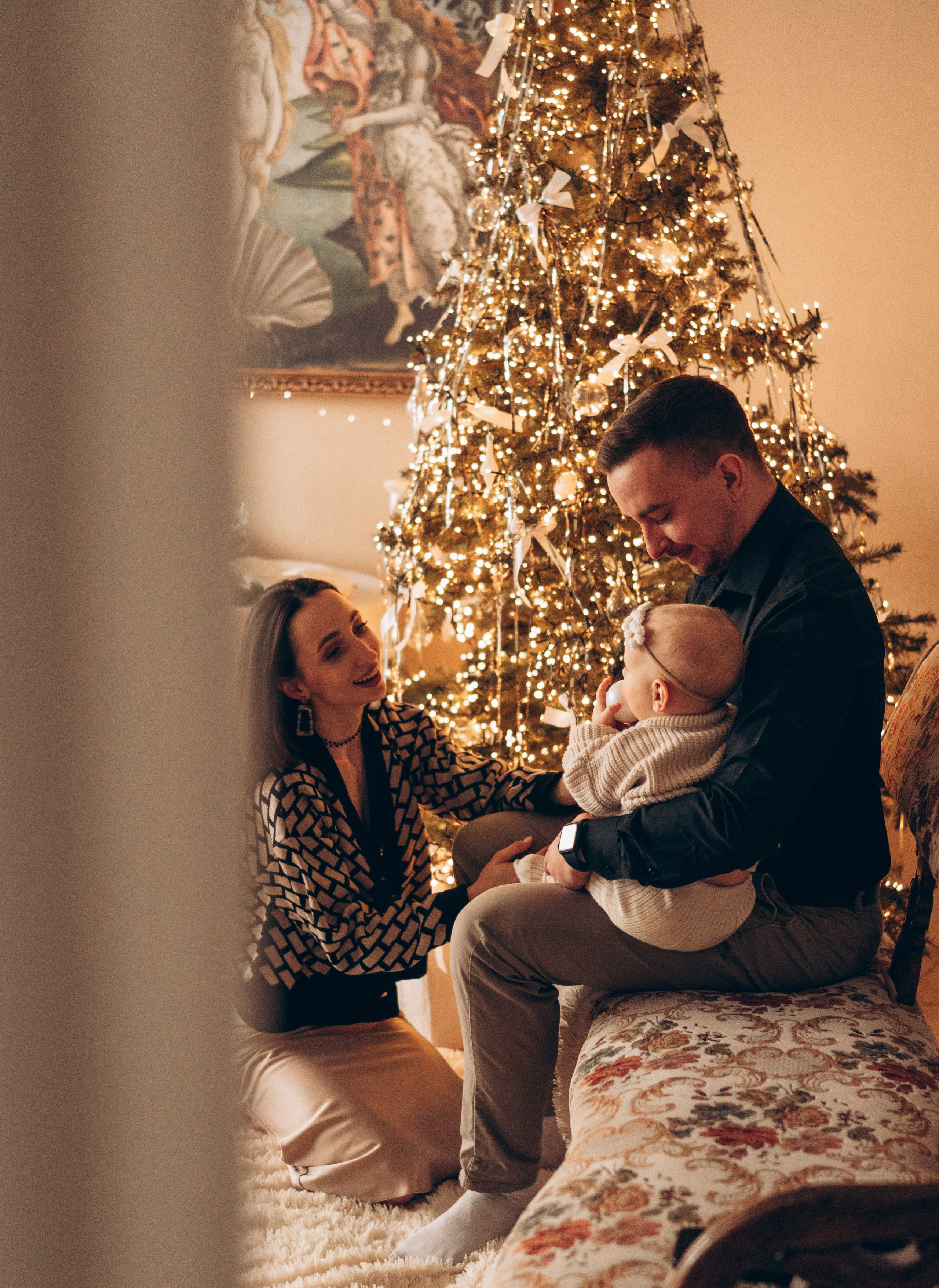 В преддверии 1 Нового года. Семейный, ньюборн фотограф, фотограф на роды в Москве, Виктория Тюльдюкова