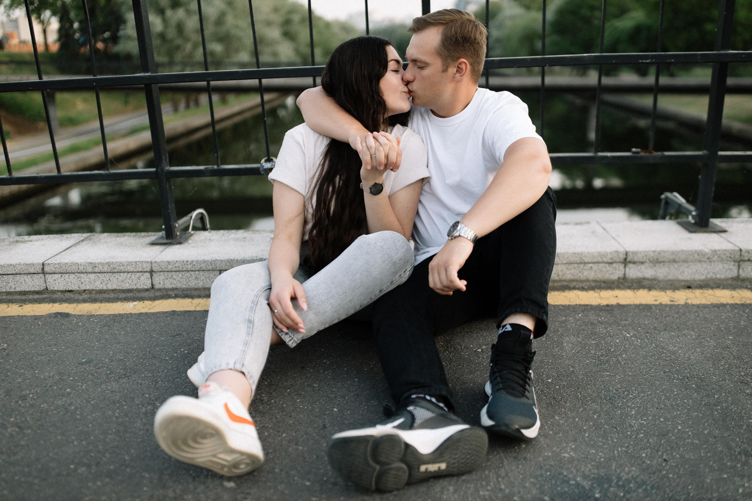 Lovstory на природе