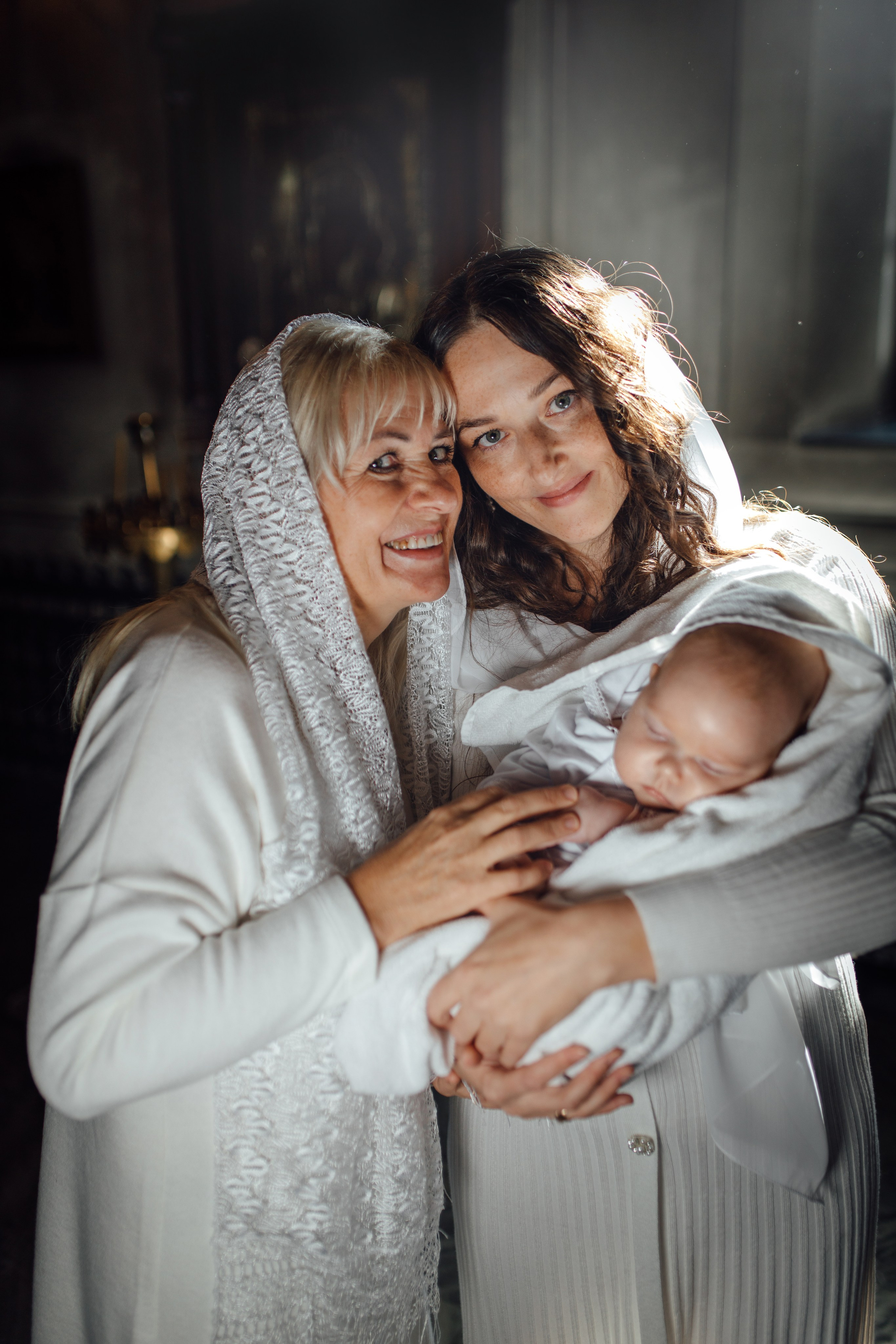 Крещение Тимура, храм иконы Божье Матери Всех Скорбящих Радость