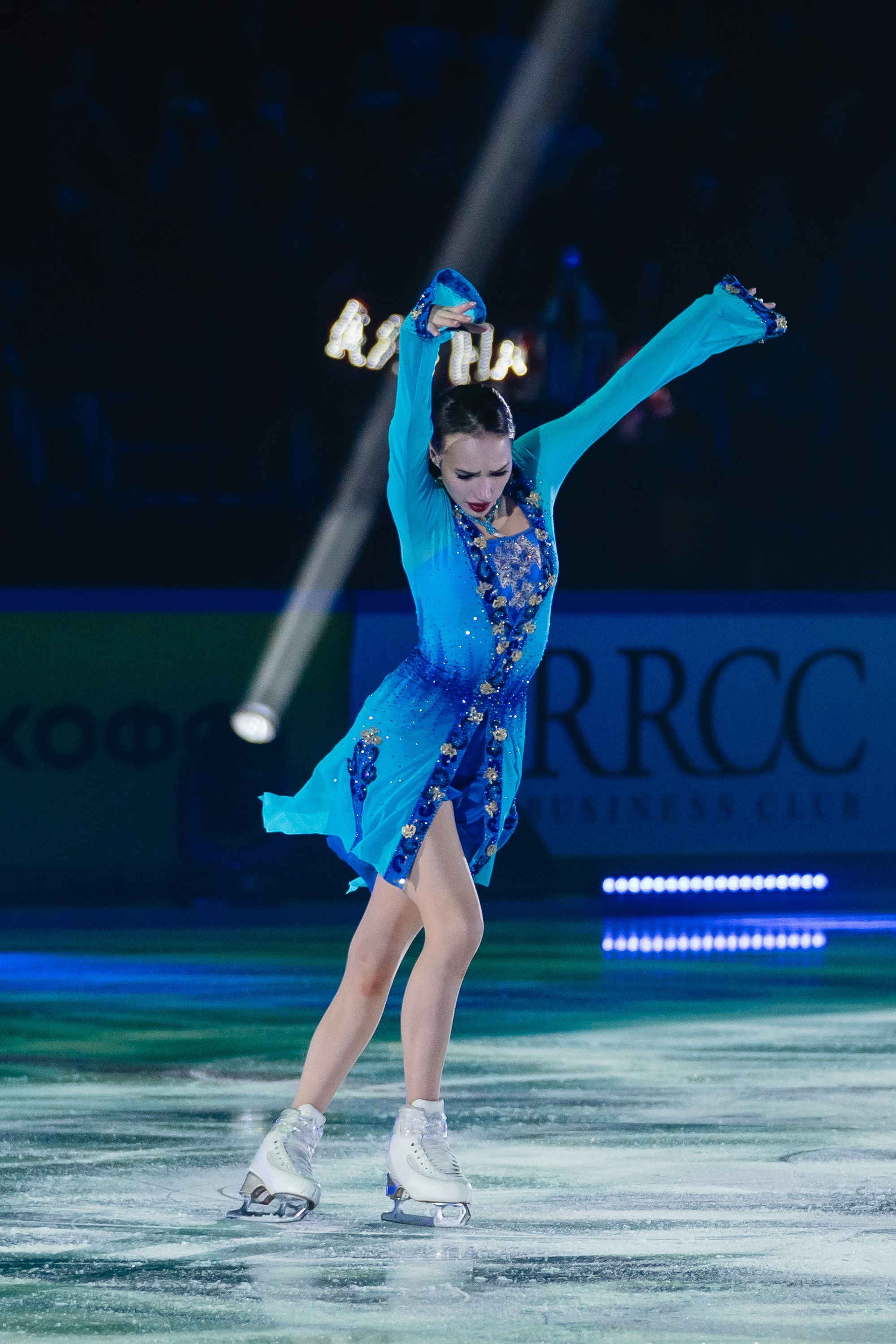 Шоу «Чемпионы на льду» в Новосибирске. Воробьева Ксения — Спортивный и танцевальный фотограф Новосибирск